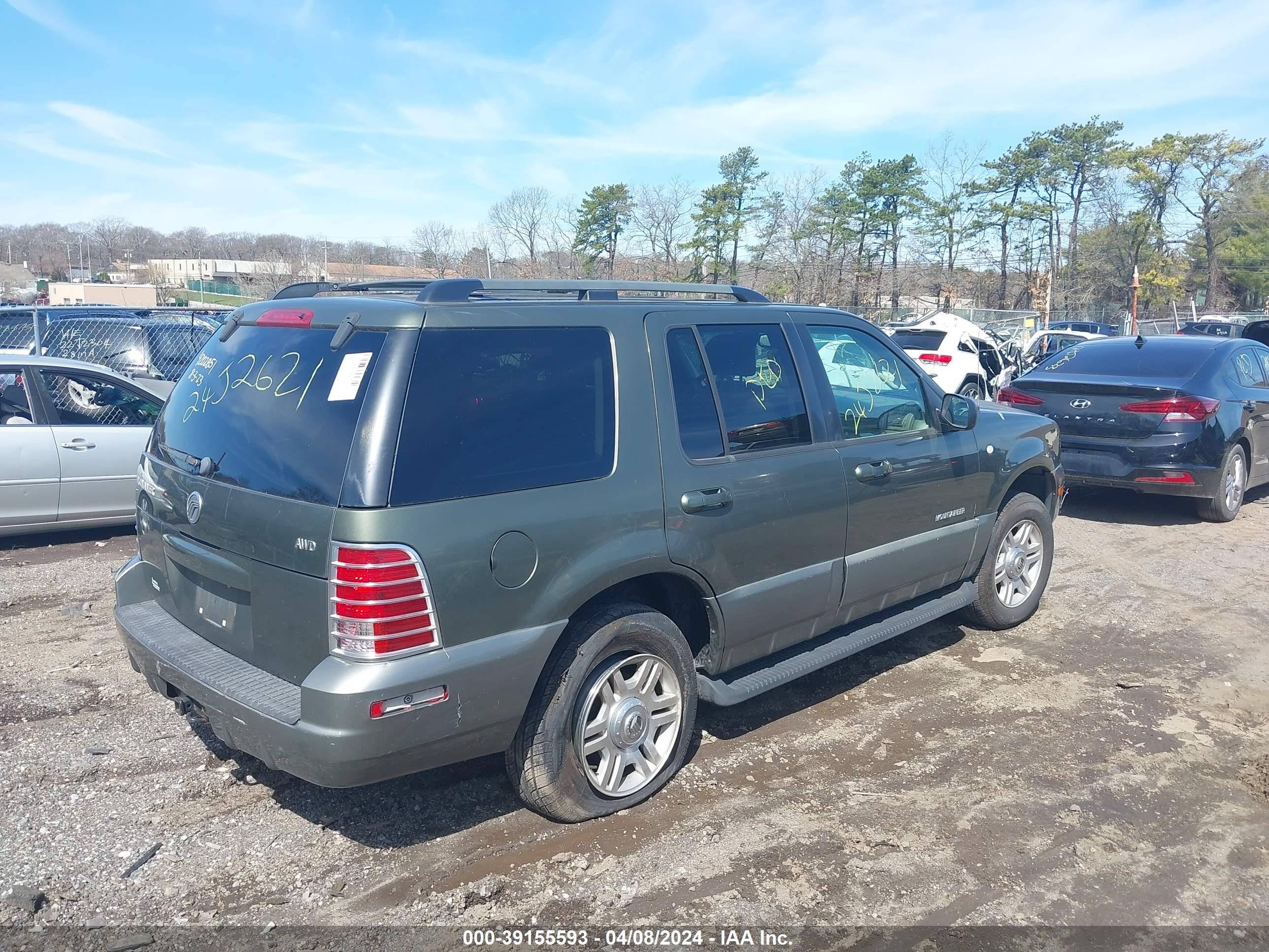 Photo 3 VIN: 4M2ZU86EX2UJ29916 - MERCURY MOUNTAINEER 