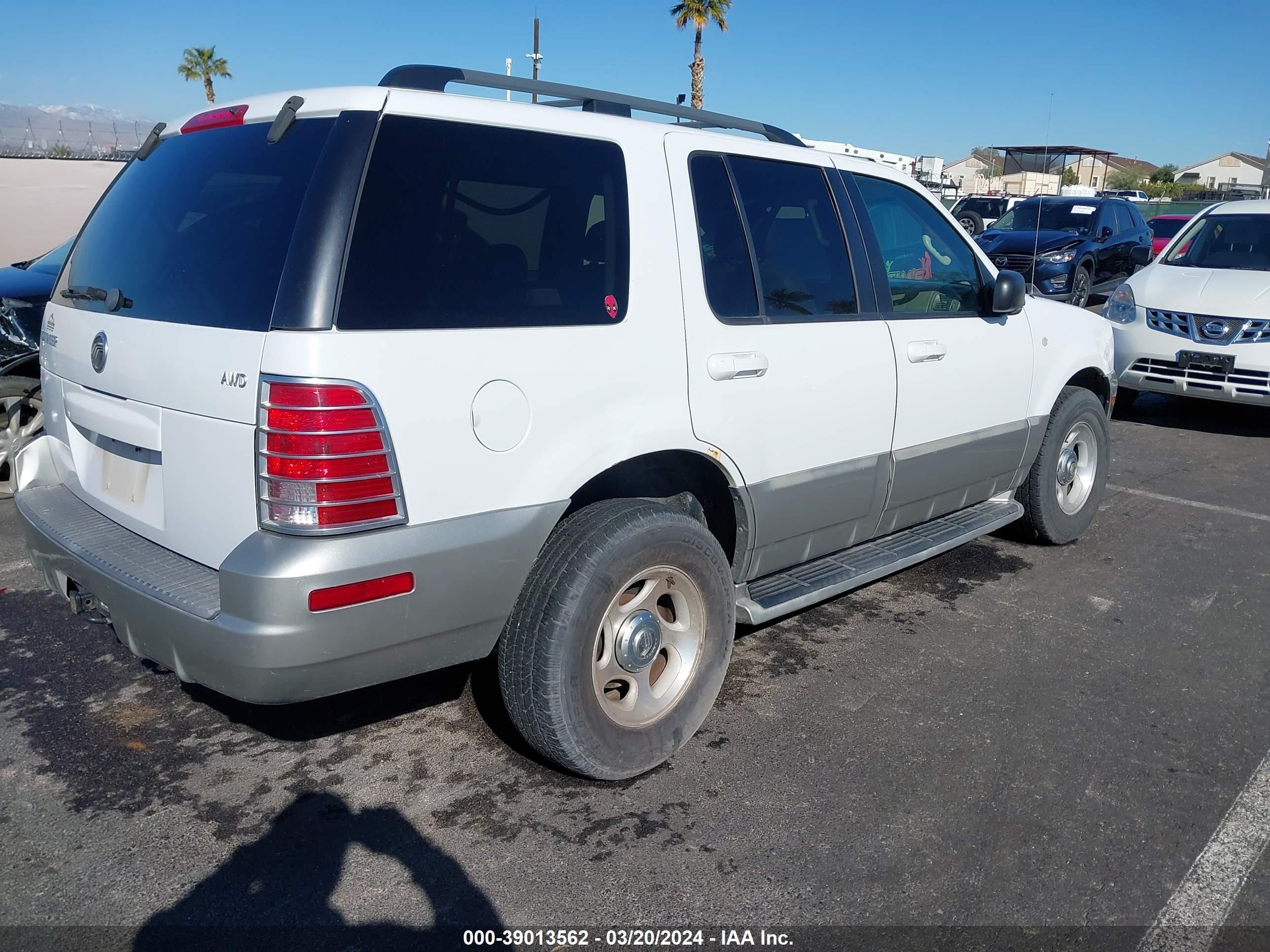 Photo 3 VIN: 4M2ZU86K13ZJ12304 - MERCURY MOUNTAINEER 