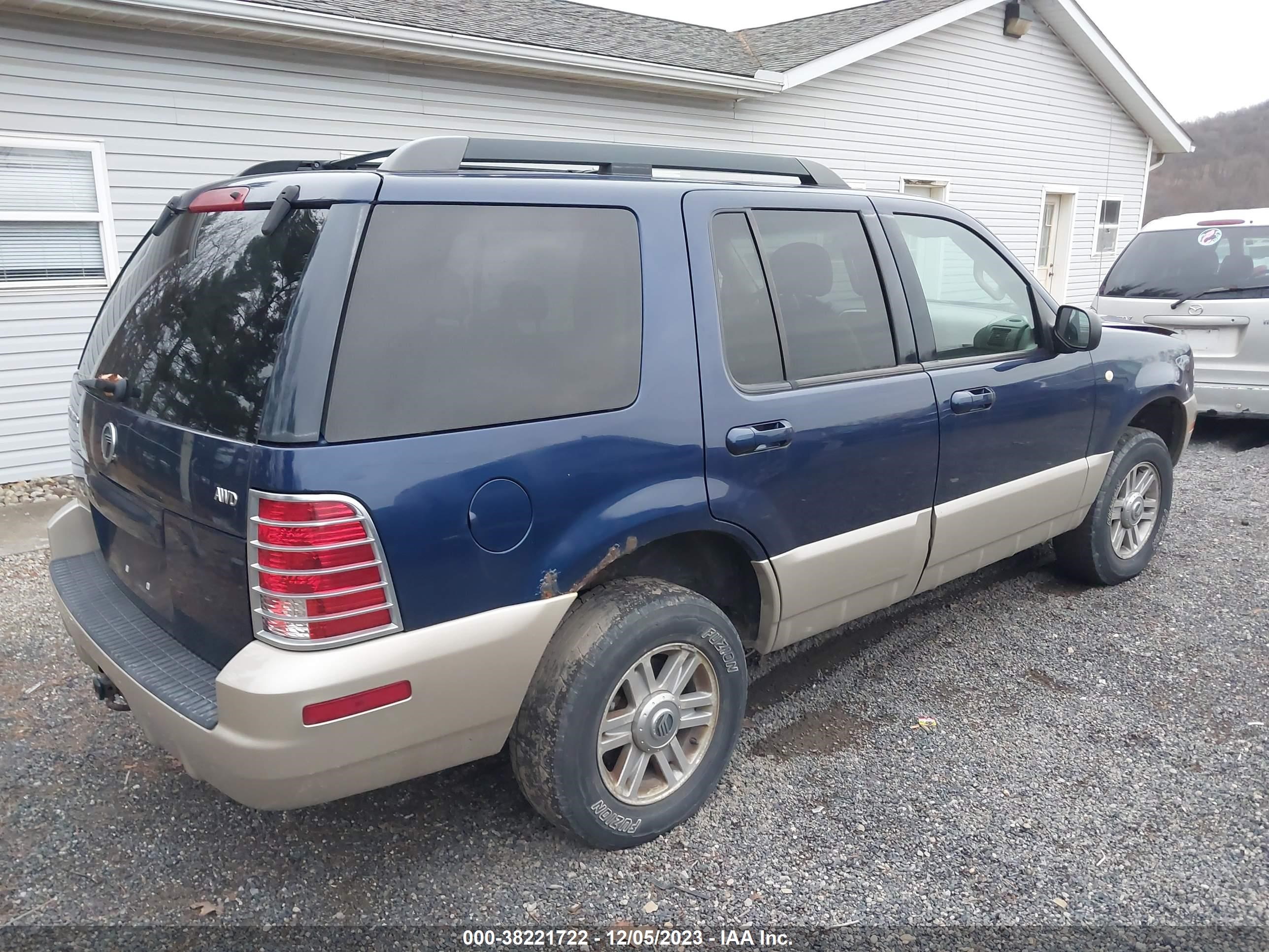 Photo 3 VIN: 4M2ZU86K15UJ05496 - MERCURY MOUNTAINEER 