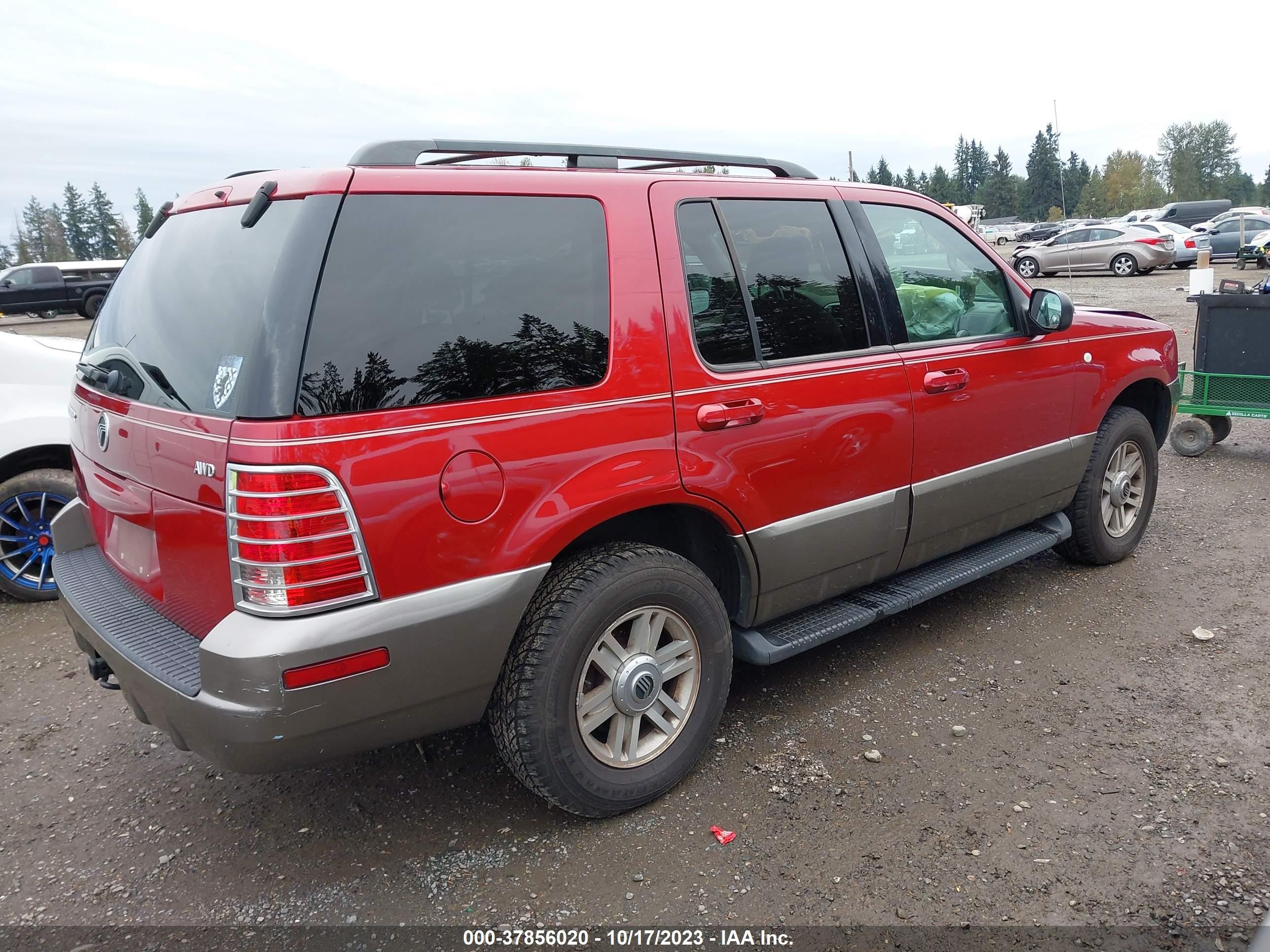 Photo 3 VIN: 4M2ZU86K63UJ01487 - MERCURY MOUNTAINEER 