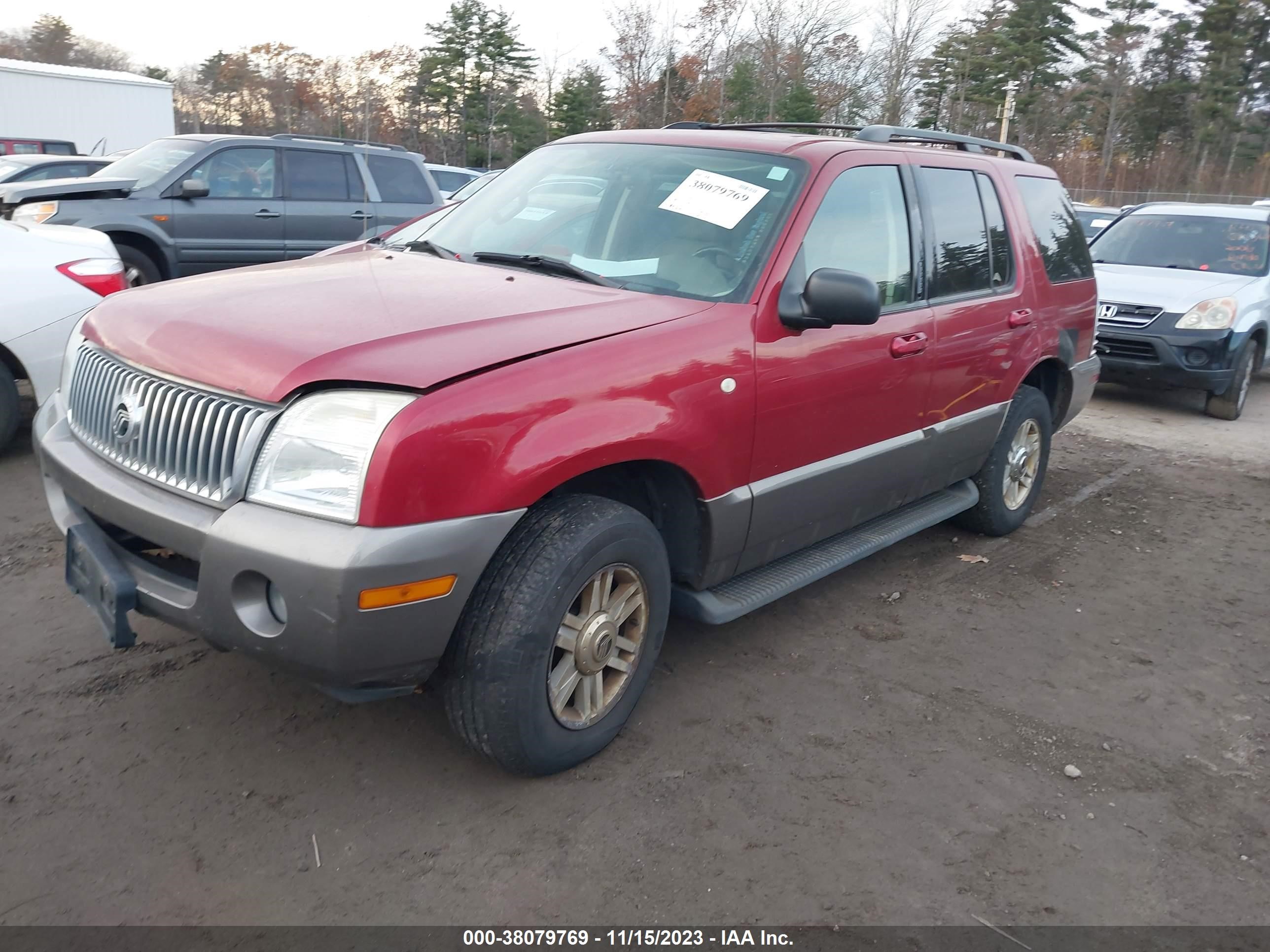 Photo 1 VIN: 4M2ZU86K73UJ19500 - MERCURY MOUNTAINEER 