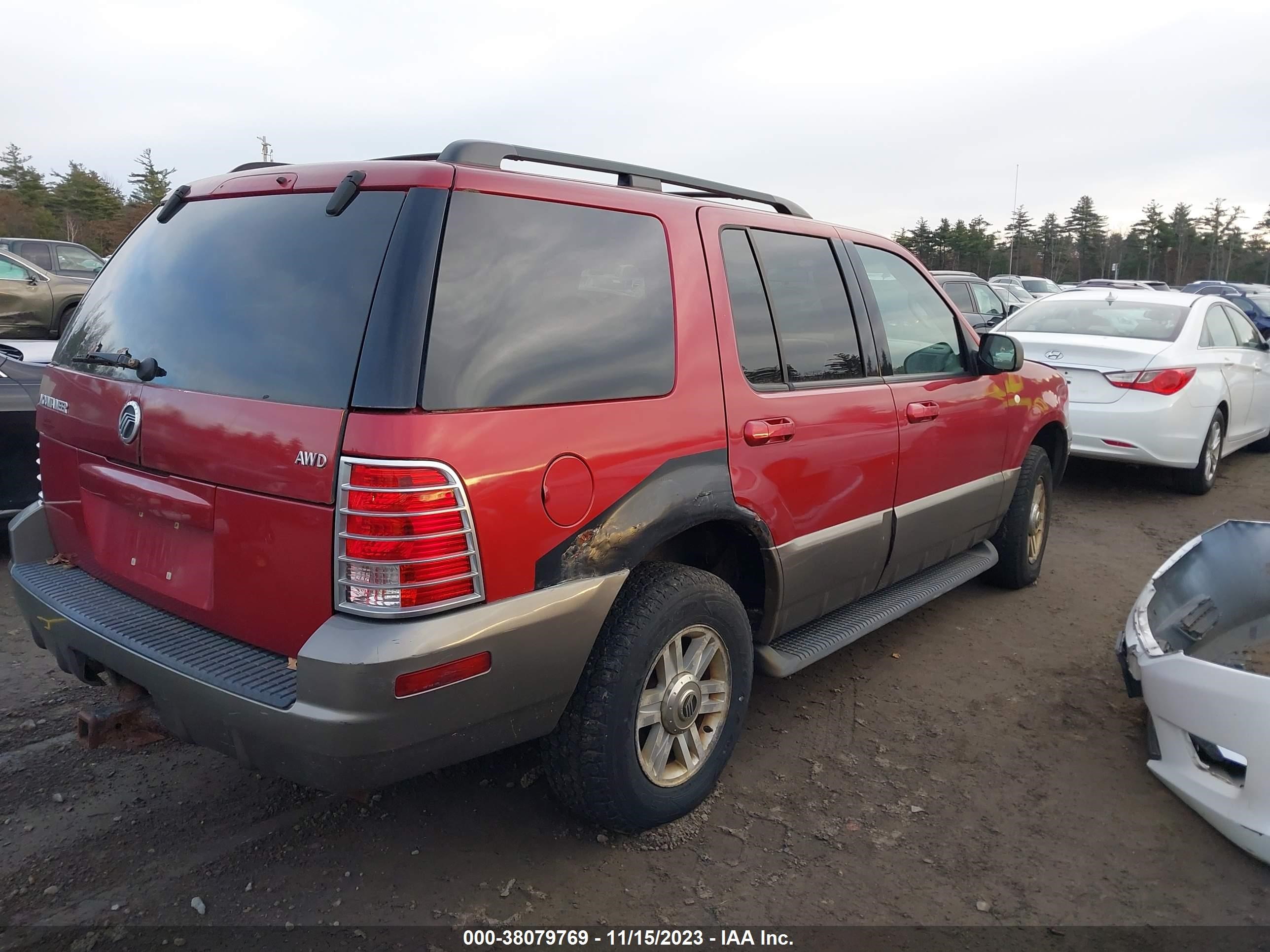 Photo 3 VIN: 4M2ZU86K73UJ19500 - MERCURY MOUNTAINEER 