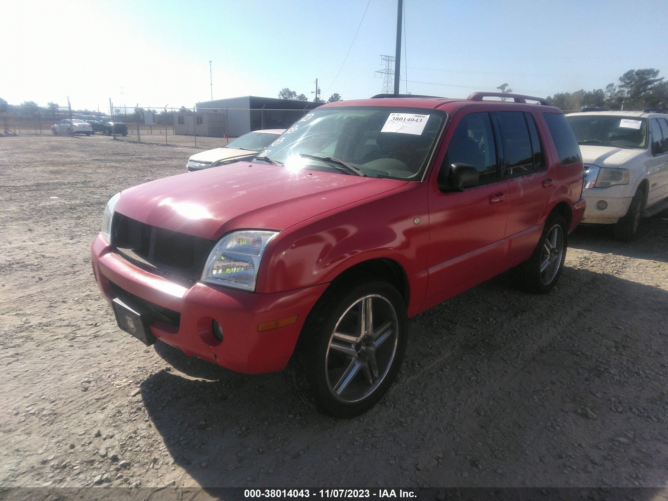 Photo 1 VIN: 4M2ZU86K94UJ00951 - MERCURY MOUNTAINEER 