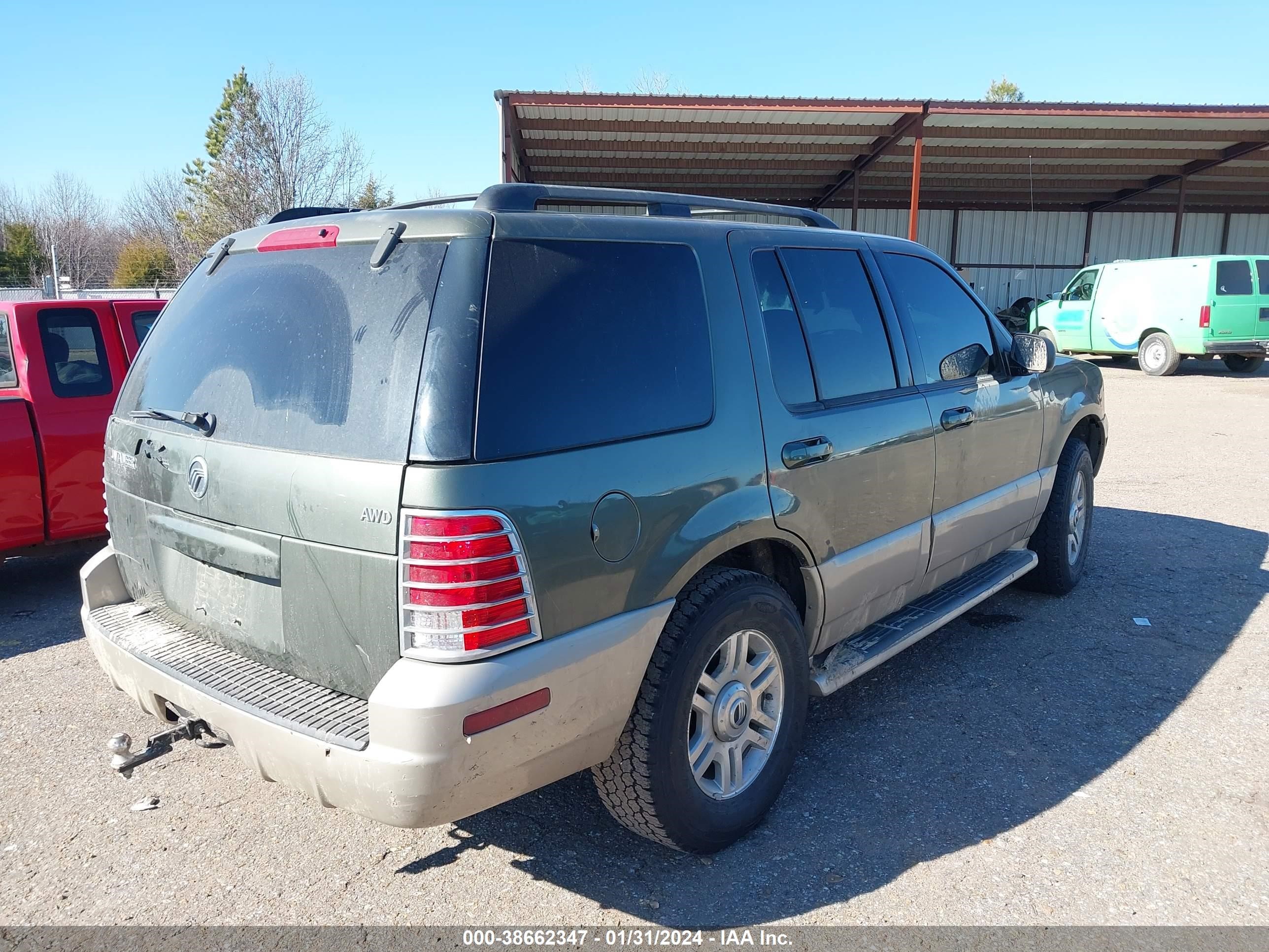 Photo 3 VIN: 4M2ZU86K94UJ13697 - MERCURY MOUNTAINEER 