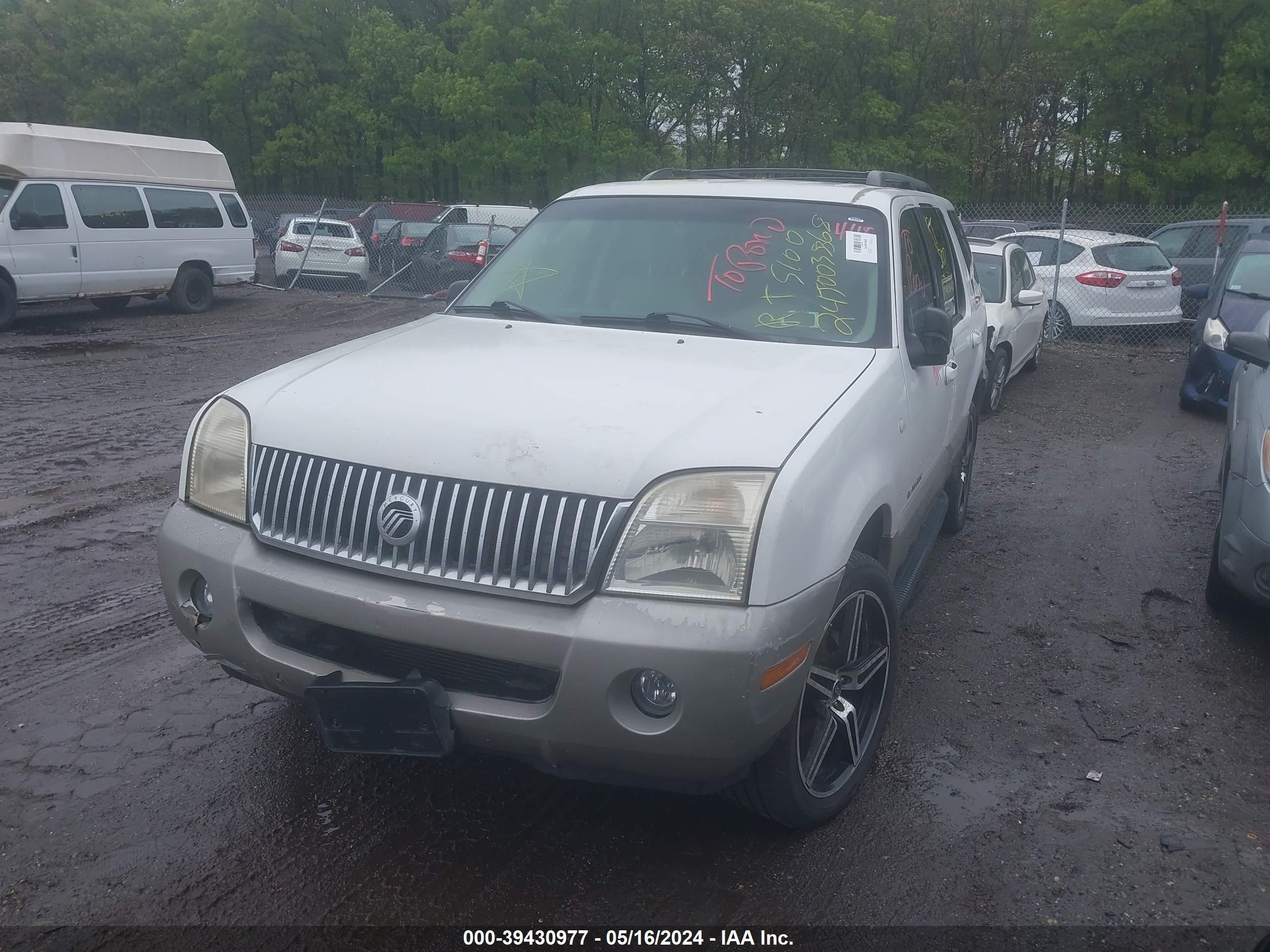 Photo 1 VIN: 4M2ZU86W22UJ36769 - MERCURY MOUNTAINEER 