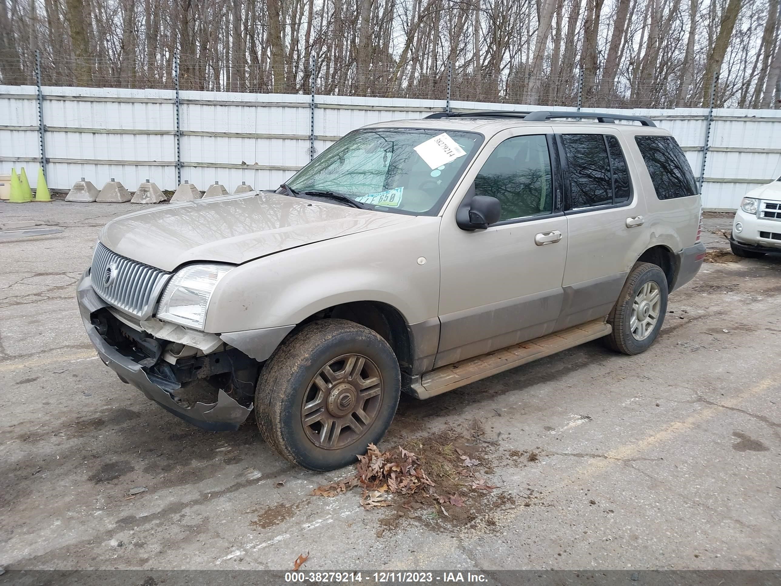 Photo 1 VIN: 4M2ZU86W54ZJ34486 - MERCURY MOUNTAINEER 