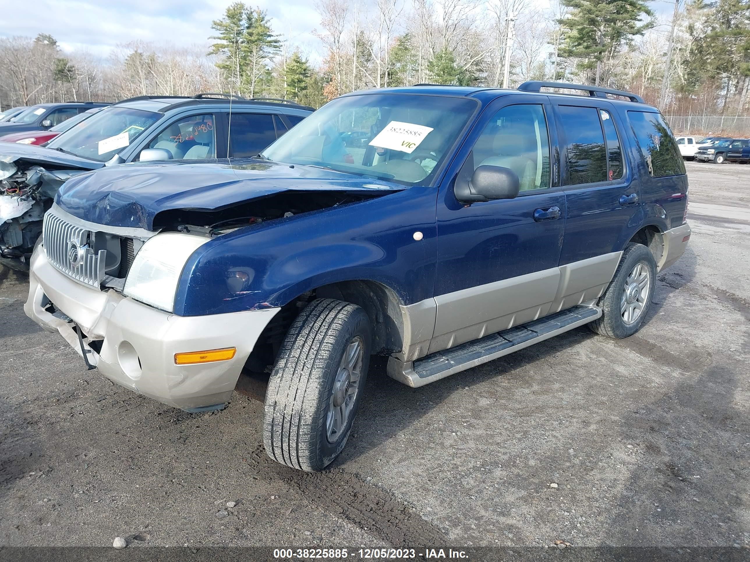 Photo 1 VIN: 4M2ZU86W74ZJ35462 - MERCURY MOUNTAINEER 