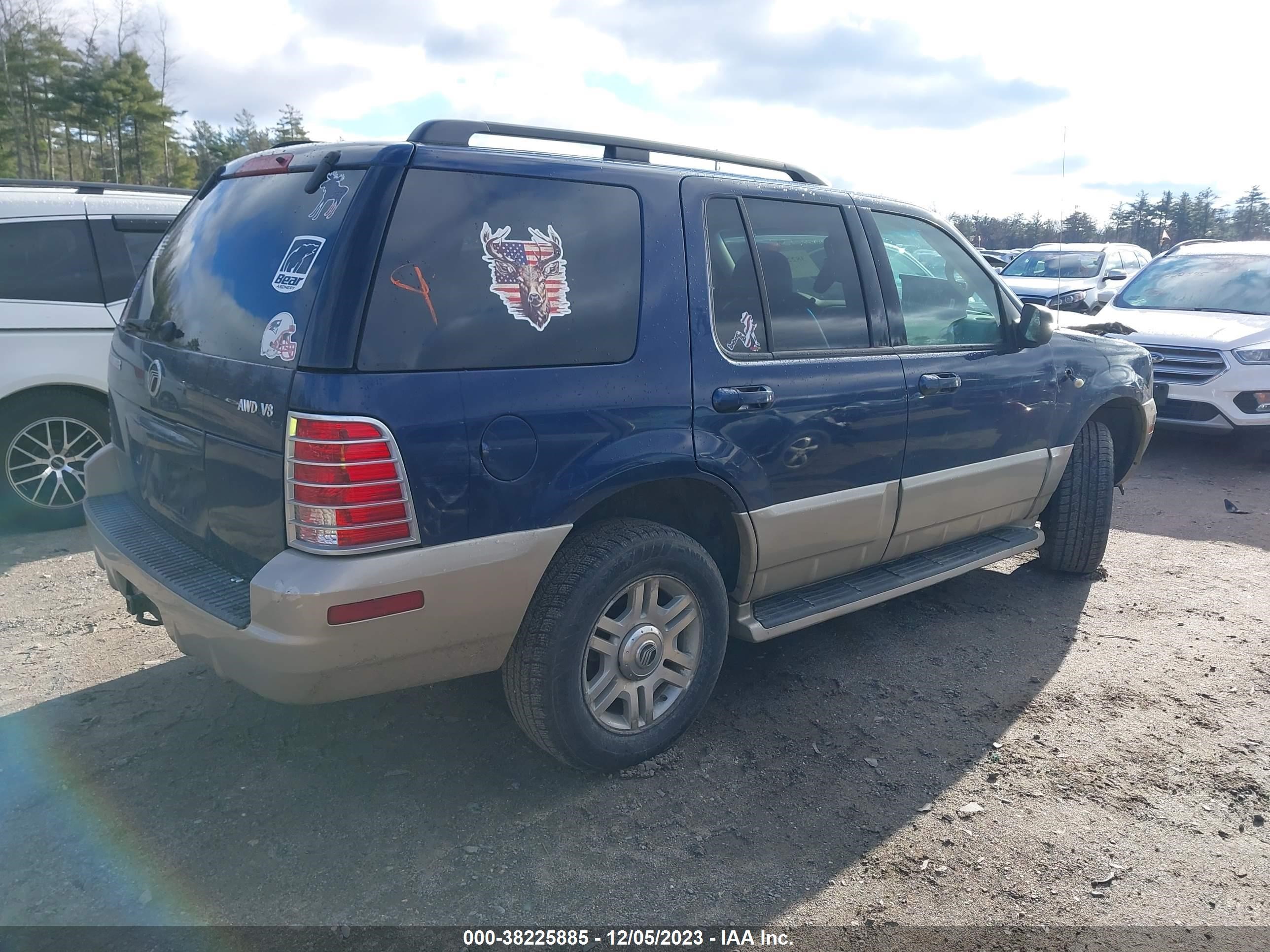 Photo 3 VIN: 4M2ZU86W74ZJ35462 - MERCURY MOUNTAINEER 