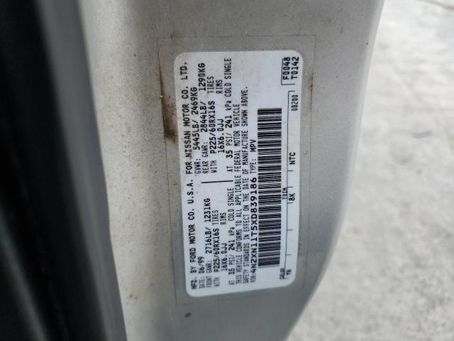 Photo 12 VIN: 4N2XN11T5XD839186 - NISSAN QUEST 