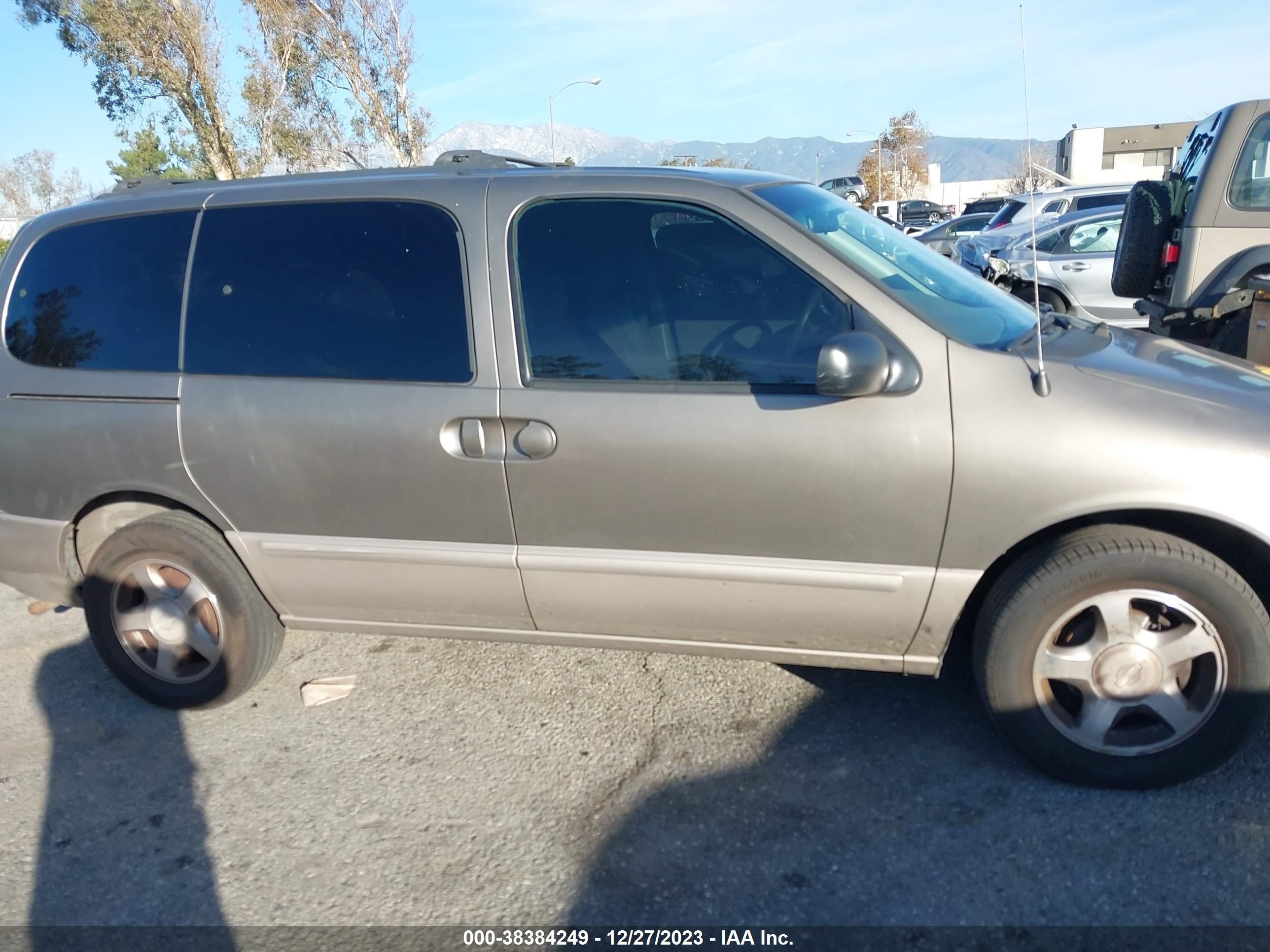 Photo 12 VIN: 4N2ZN15T21D813249 - NISSAN QUEST 