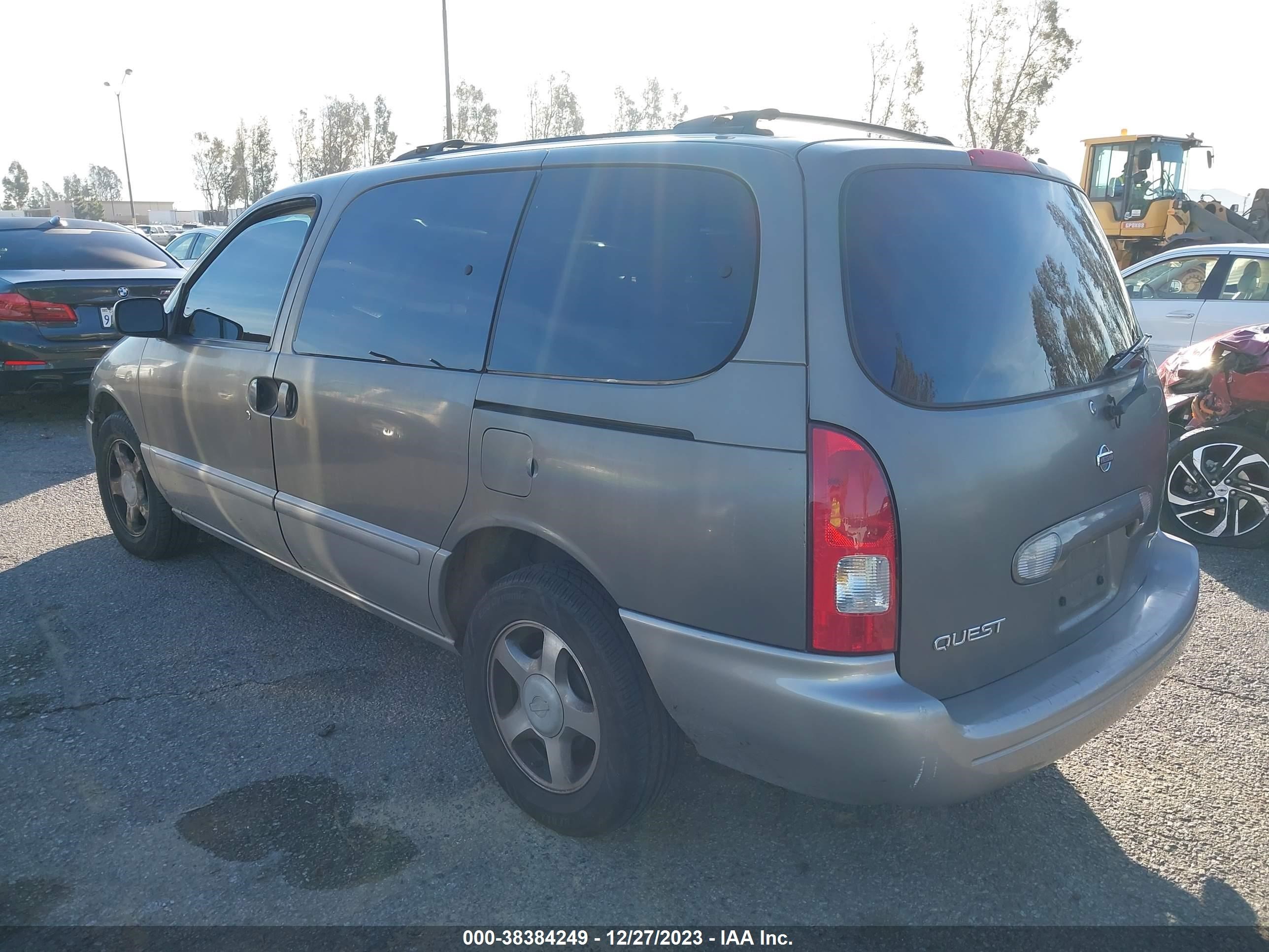 Photo 2 VIN: 4N2ZN15T21D813249 - NISSAN QUEST 