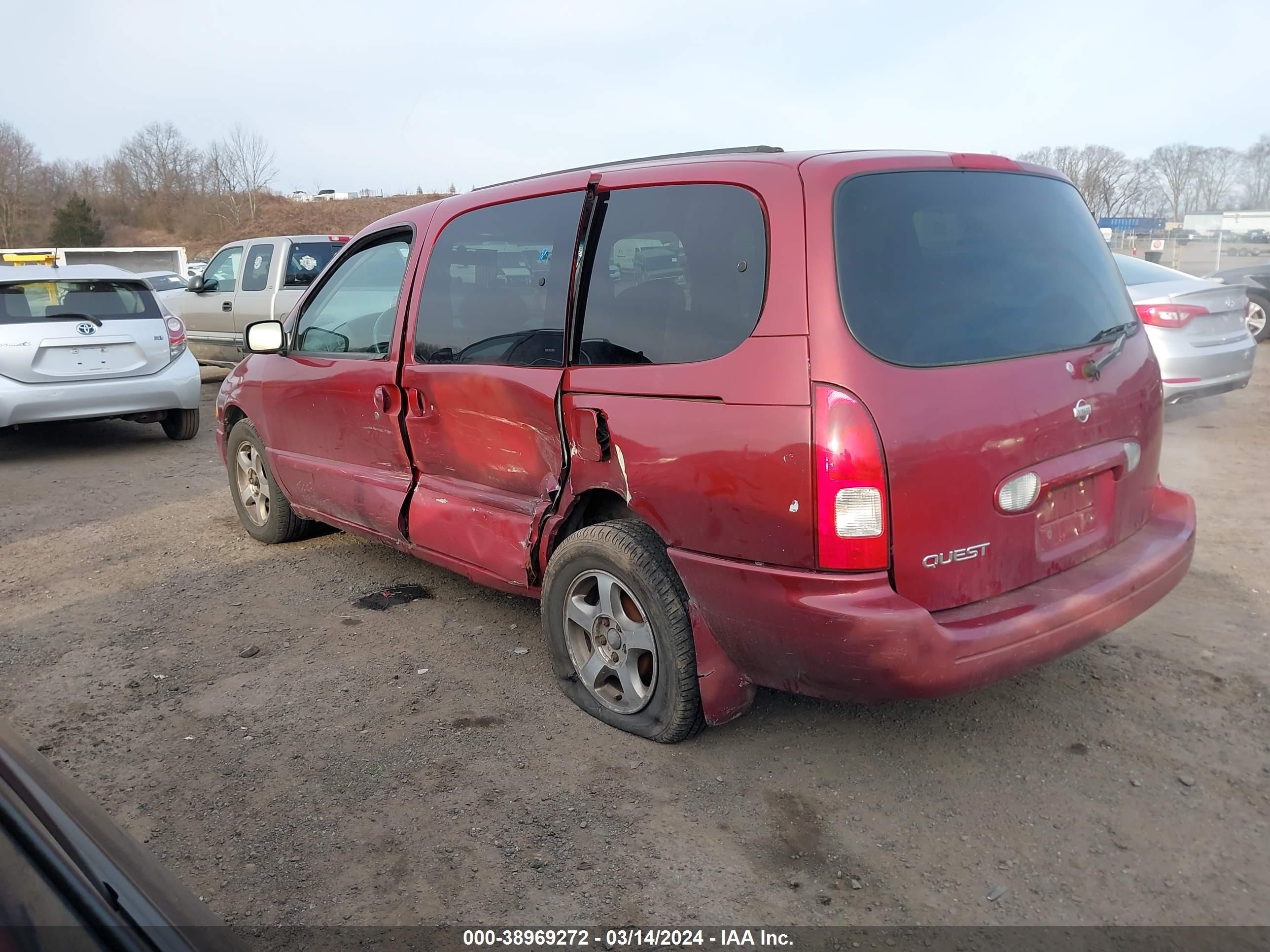 Photo 2 VIN: 4N2ZN15T81D810999 - NISSAN QUEST 