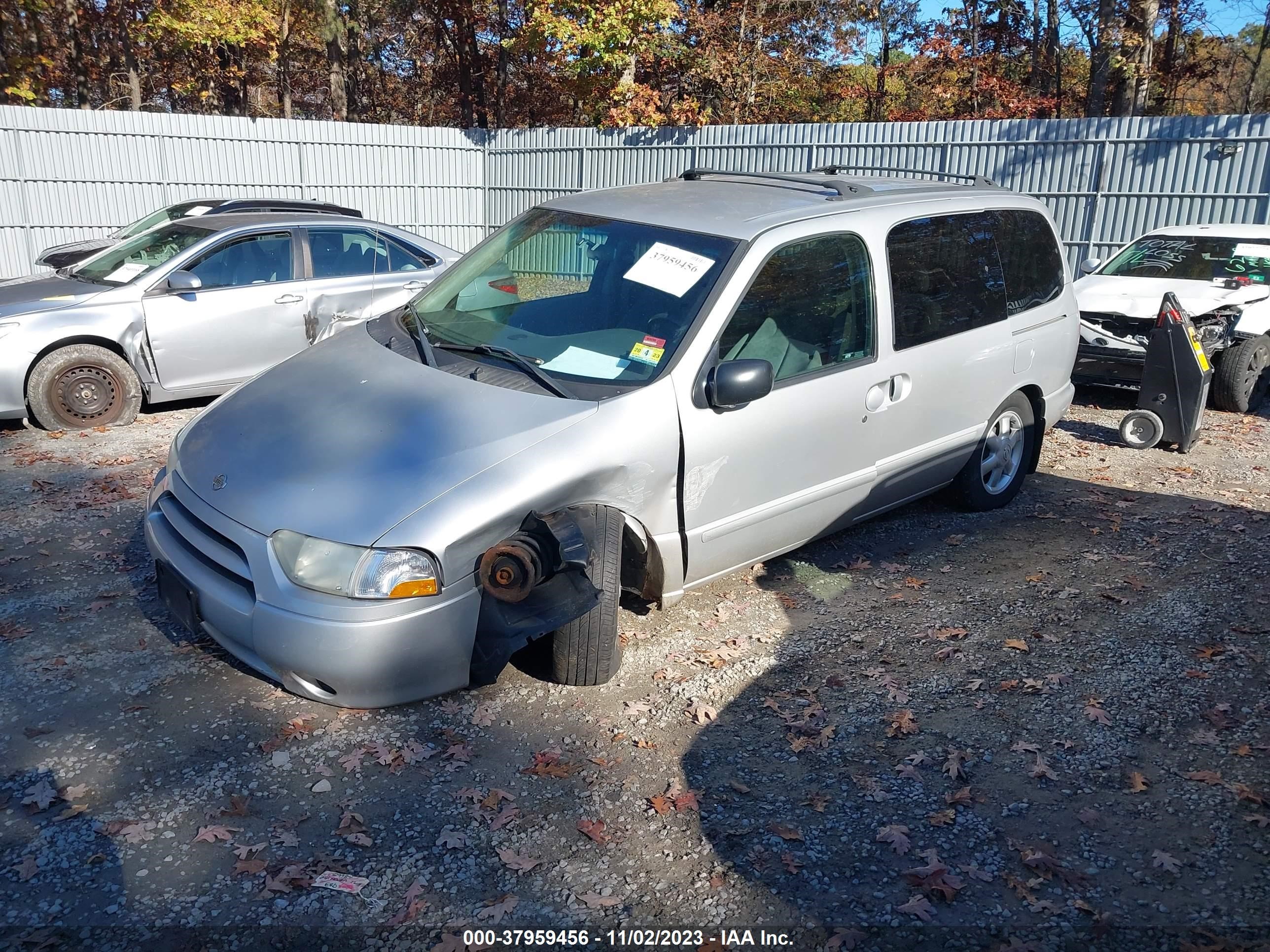 Photo 1 VIN: 4N2ZN15TX2D806549 - NISSAN QUEST 