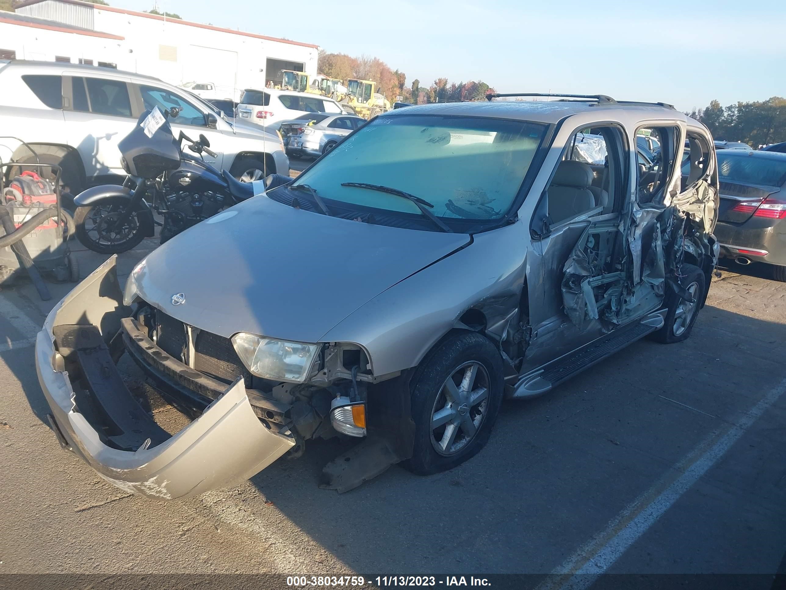 Photo 1 VIN: 4N2ZN17TX1D812332 - NISSAN QUEST 