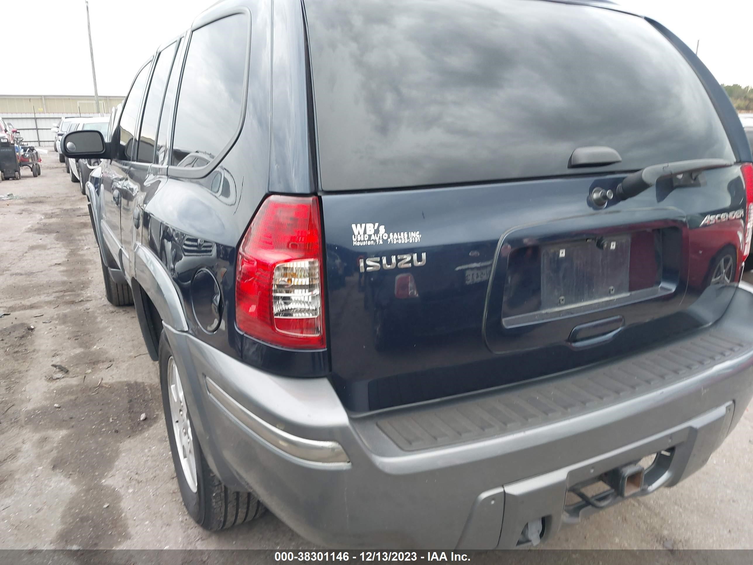 Photo 2 VIN: 4NUDS13S582700955 - ISUZU ASCENDER 