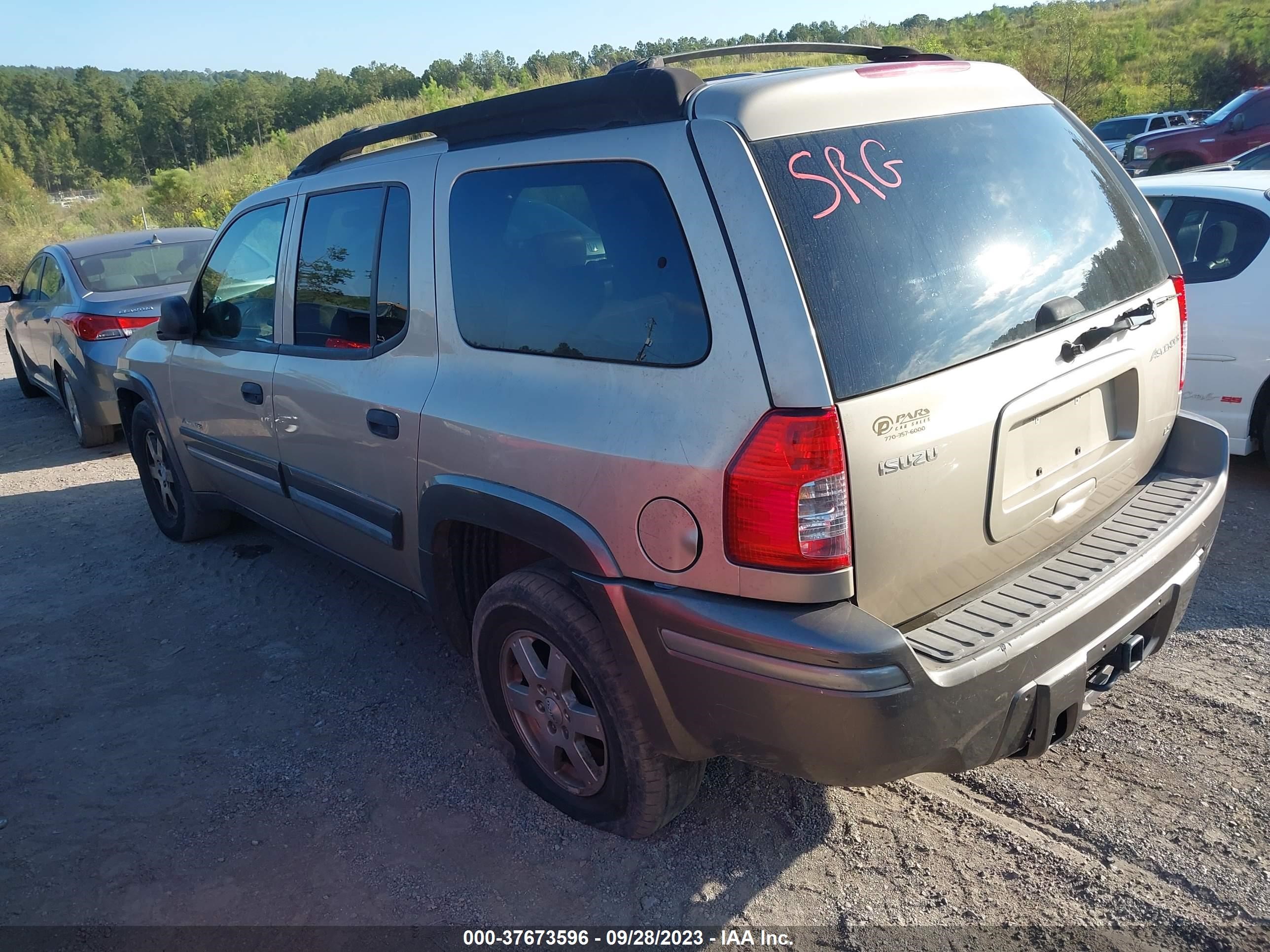 Photo 2 VIN: 4NUES16SX46701683 - ISUZU ASCENDER 