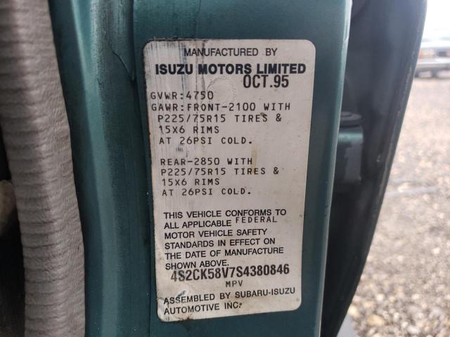 Photo 11 VIN: 4S2CK58V7S4380846 - ISUZU RODEO 