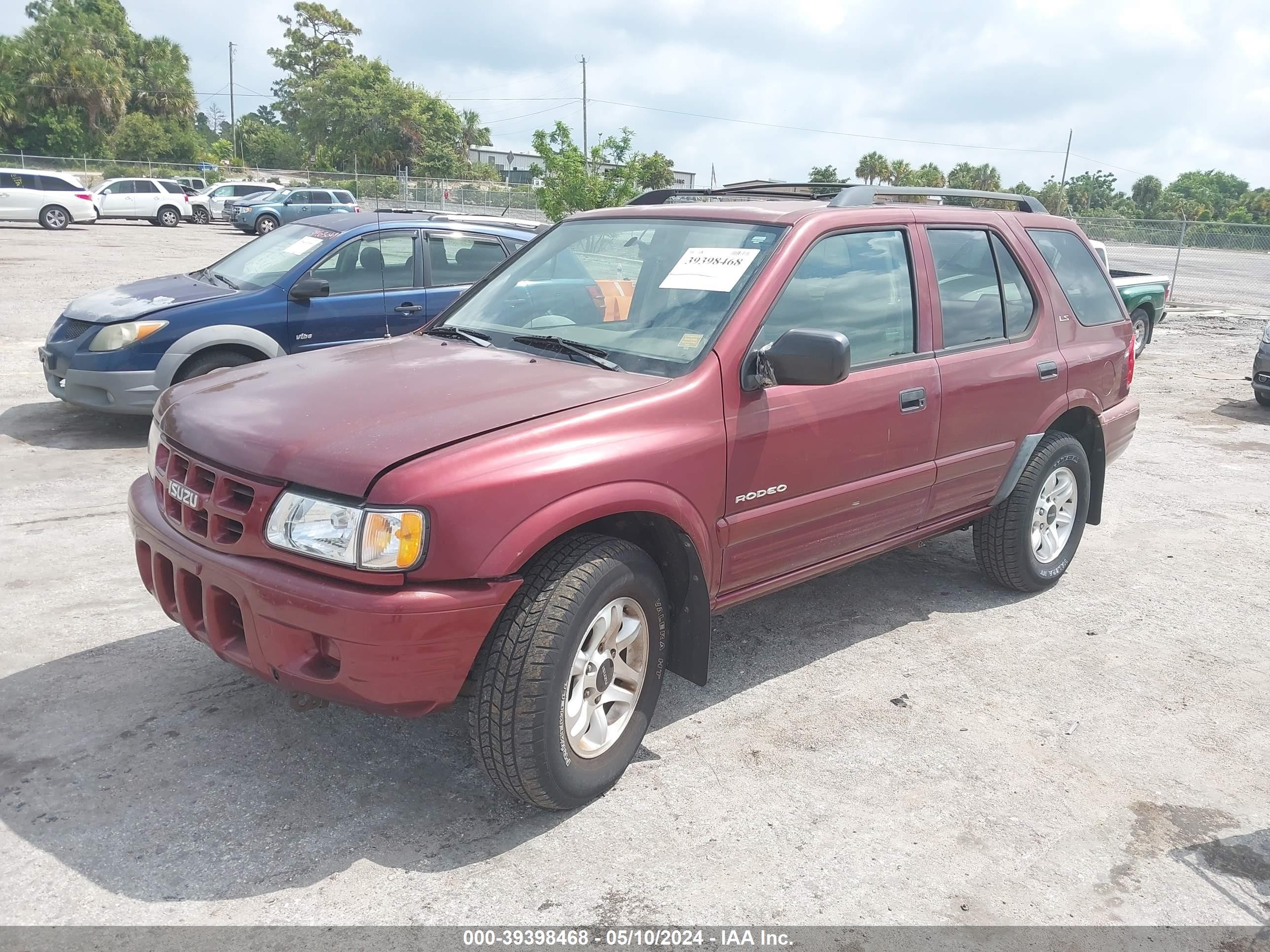 Photo 1 VIN: 4S2CK58W124320599 - ISUZU RODEO 