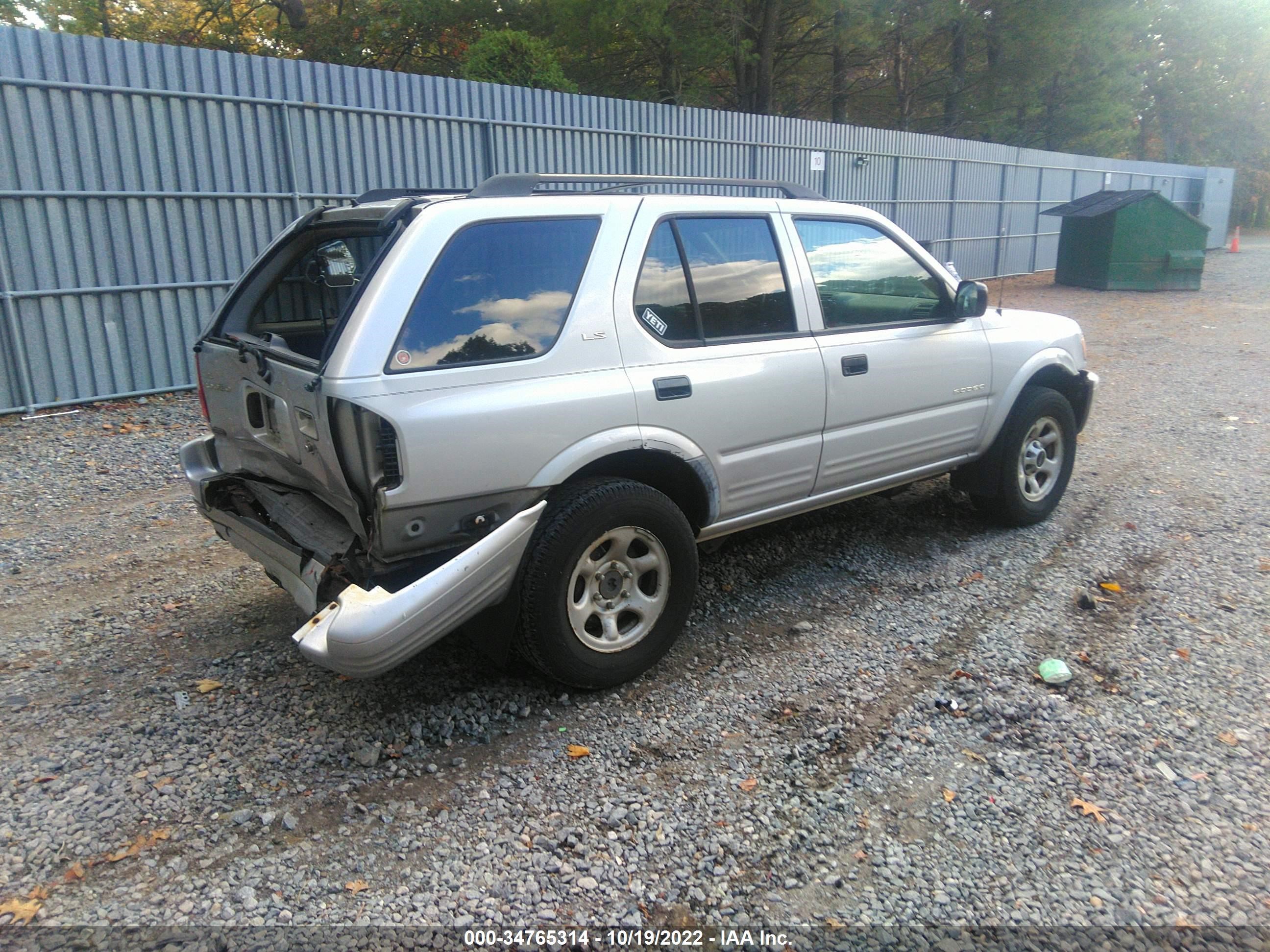 Photo 3 VIN: 4S2CK58W124342862 - ISUZU RODEO 