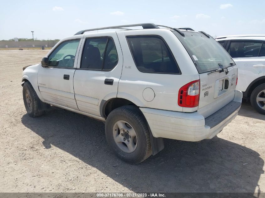 Photo 2 VIN: 4S2CK58W524316040 - ISUZU RODEO 