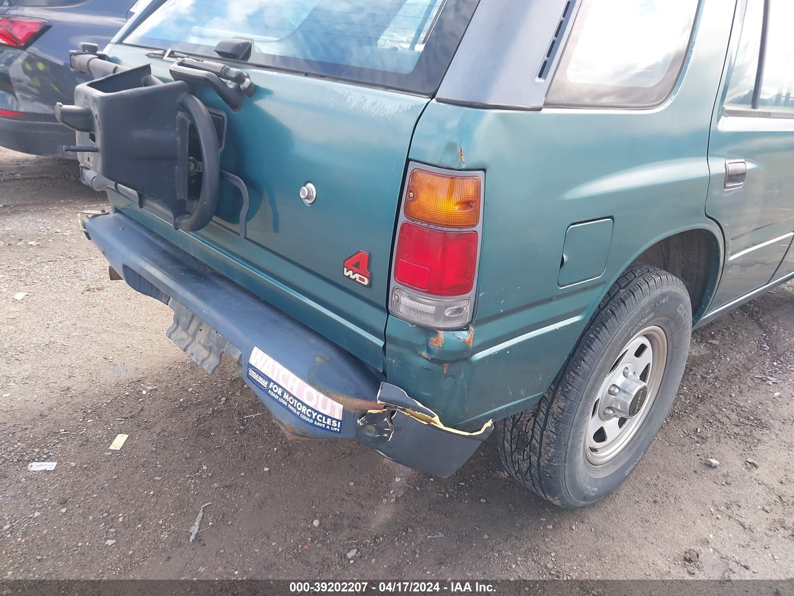 Photo 5 VIN: 4S2CM58V2T4307671 - ISUZU RODEO 