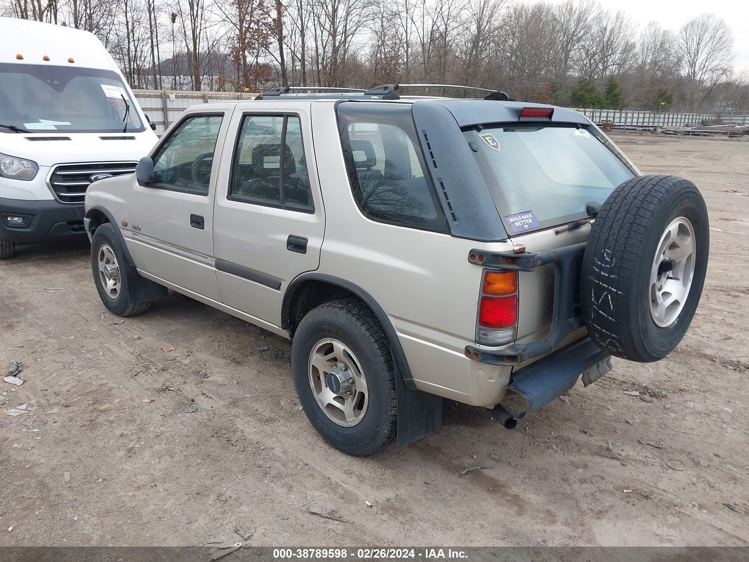 Photo 2 VIN: 4S2CM58V9T4343759 - ISUZU RODEO 