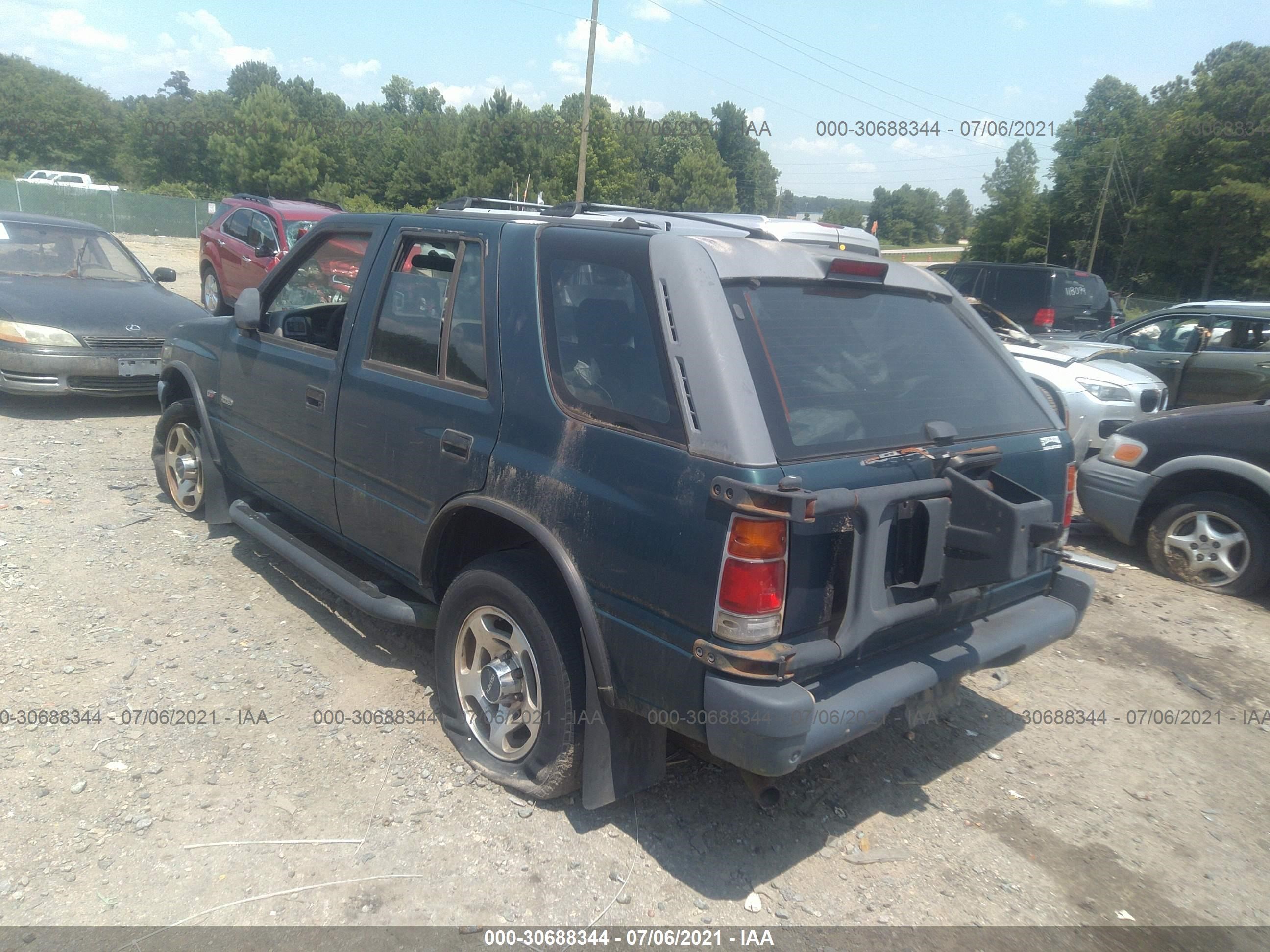 Photo 2 VIN: 4S2CM58VXV4317836 - ISUZU RODEO 