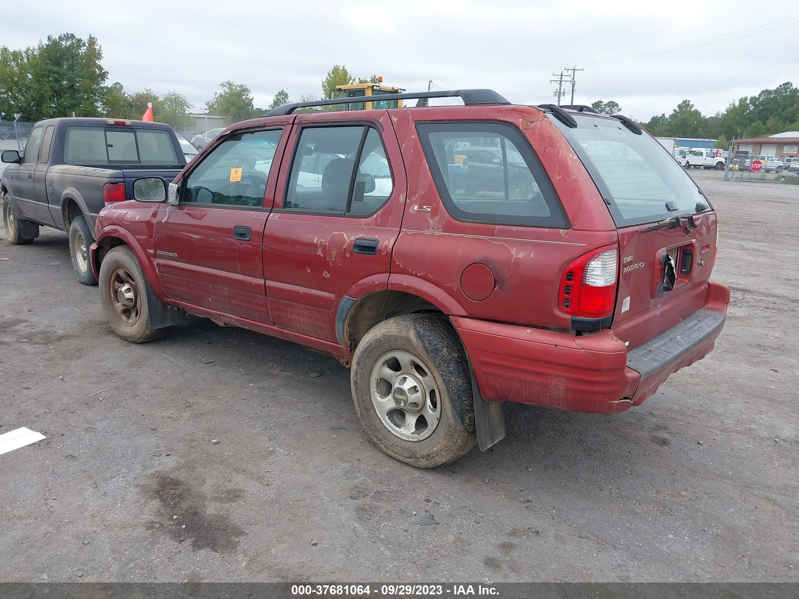 Photo 2 VIN: 4S2DM58W3Y4332194 - ISUZU RODEO 