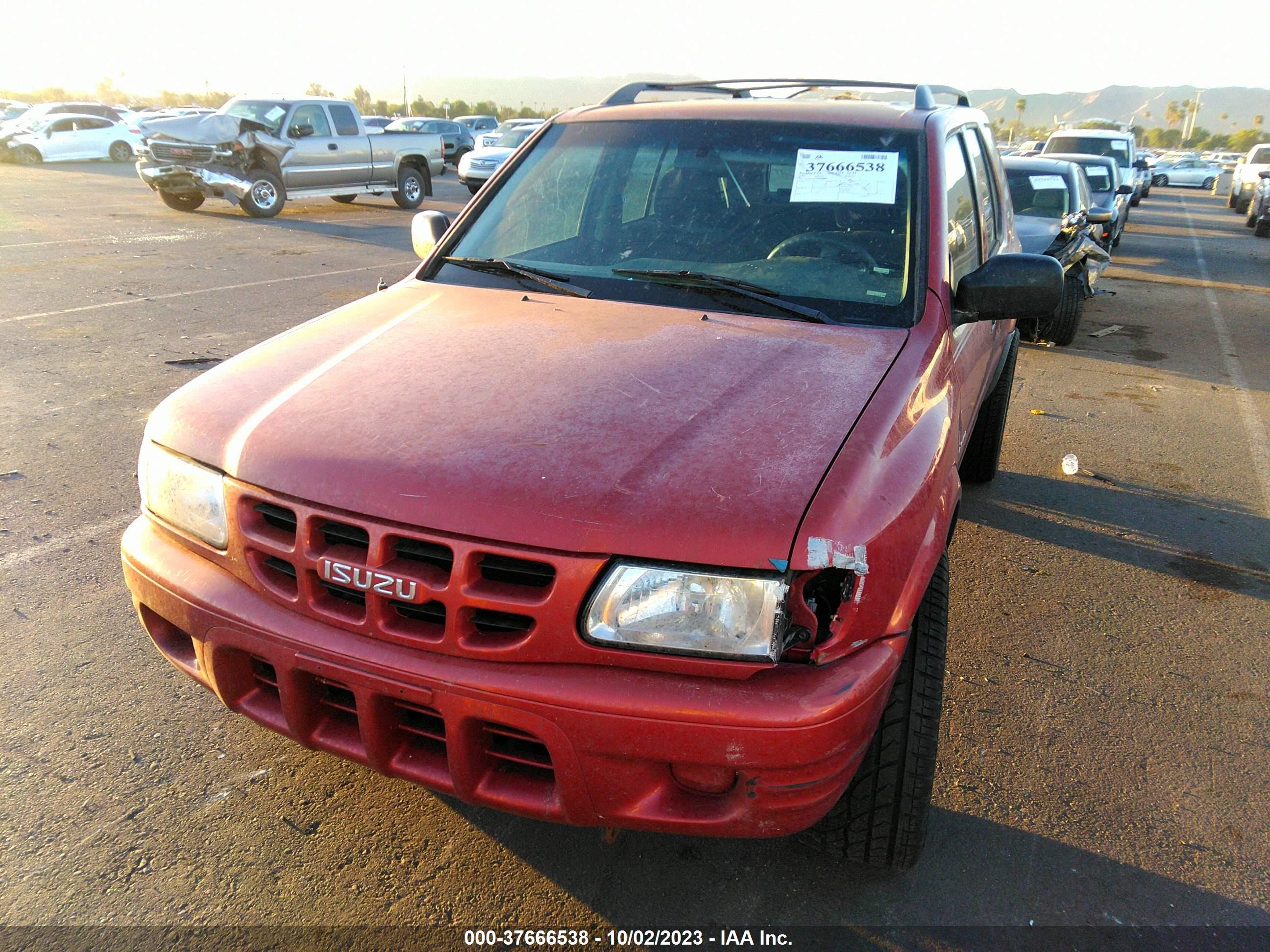 Photo 5 VIN: 4S2DM58W4Y4340806 - ISUZU RODEO 