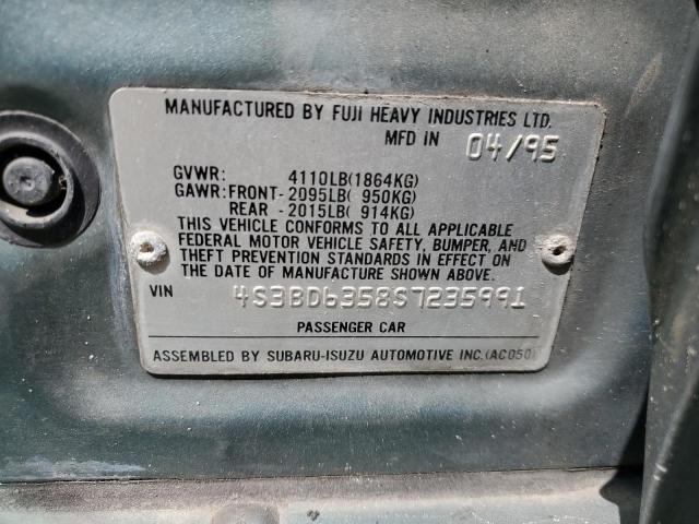 Photo 11 VIN: 4S3BD6358S7235991 - SUBARU LEGACY 