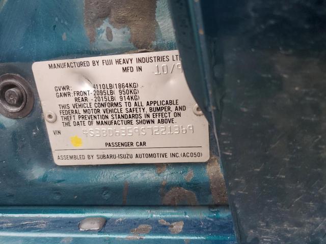 Photo 11 VIN: 4S3BD6359S7221369 - SUBARU LEGACY 