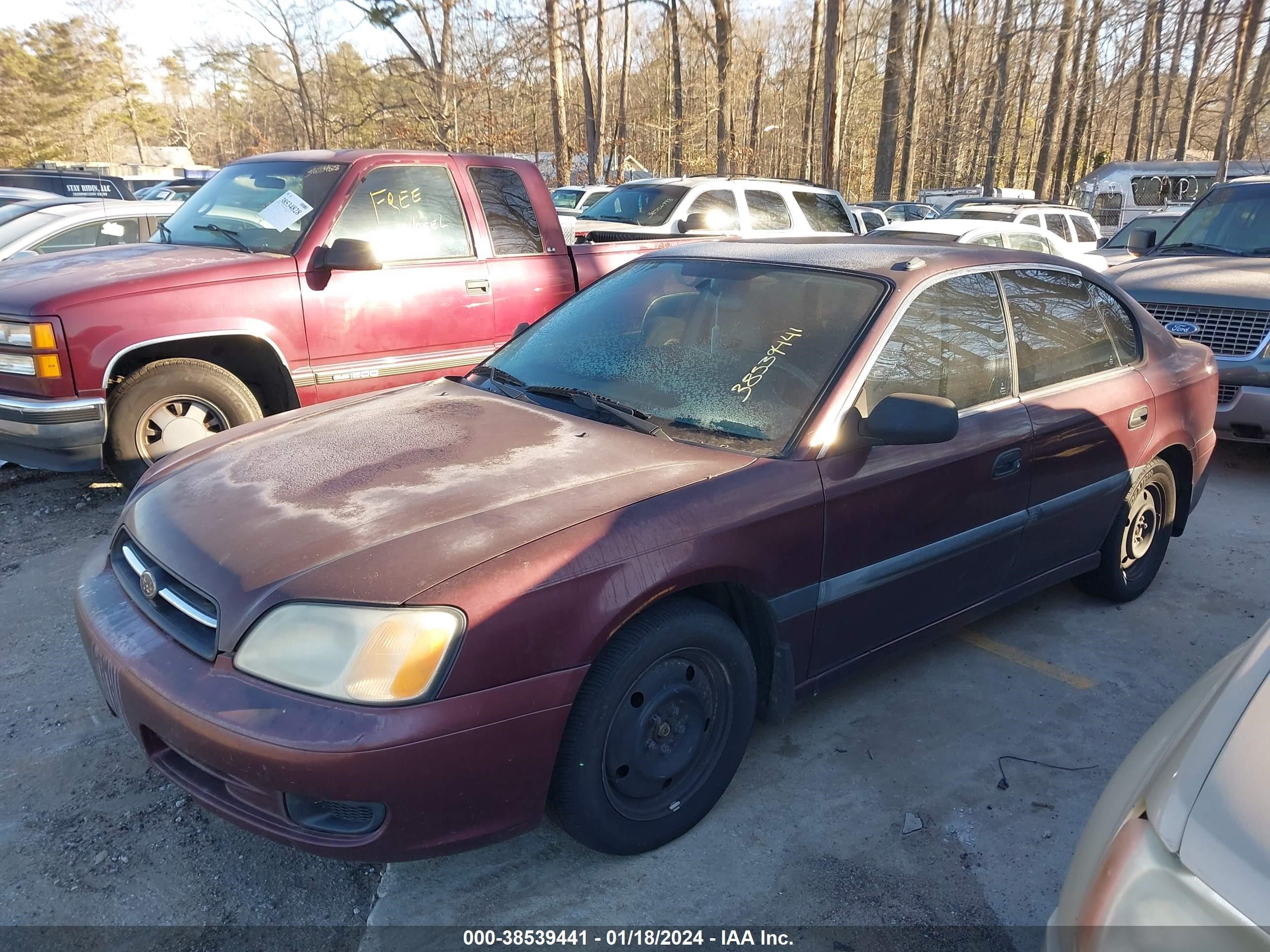 Photo 1 VIN: 4S3BE635217207907 - SUBARU LEGACY 