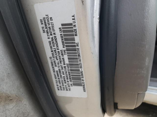 Photo 9 VIN: 4S3BE635327214222 - SUBARU LEGACY L 