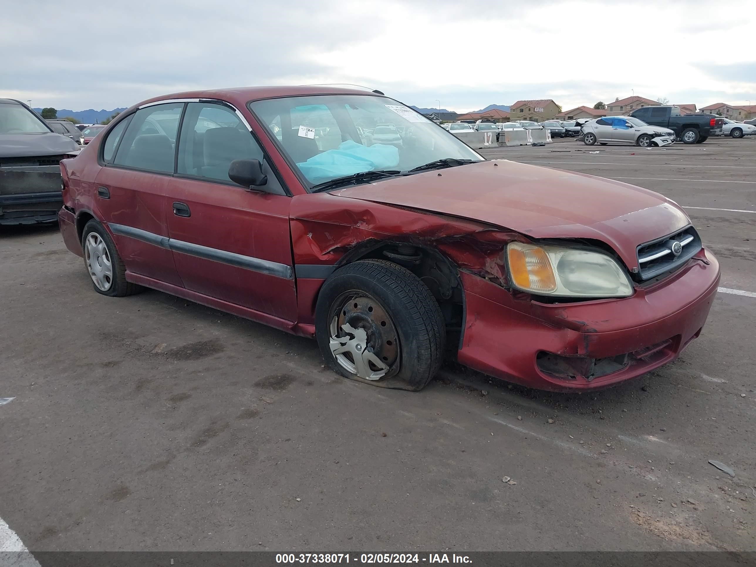 Photo 0 VIN: 4S3BE635627207216 - SUBARU LEGACY 