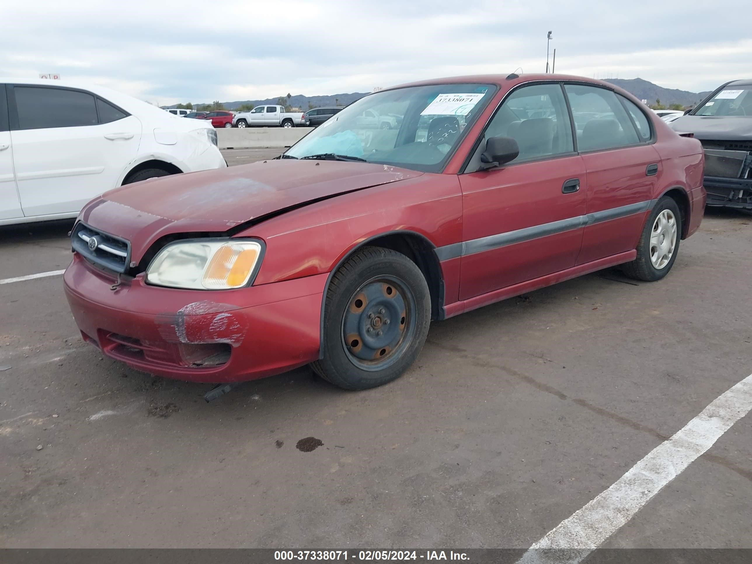 Photo 1 VIN: 4S3BE635627207216 - SUBARU LEGACY 