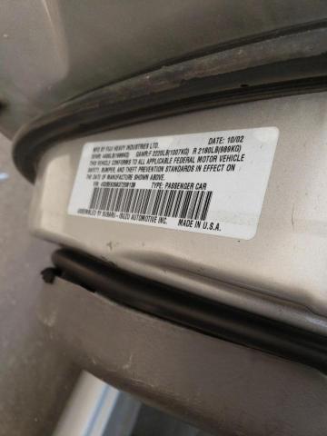 Photo 9 VIN: 4S3BE635637208139 - SUBARU LEGACY L 