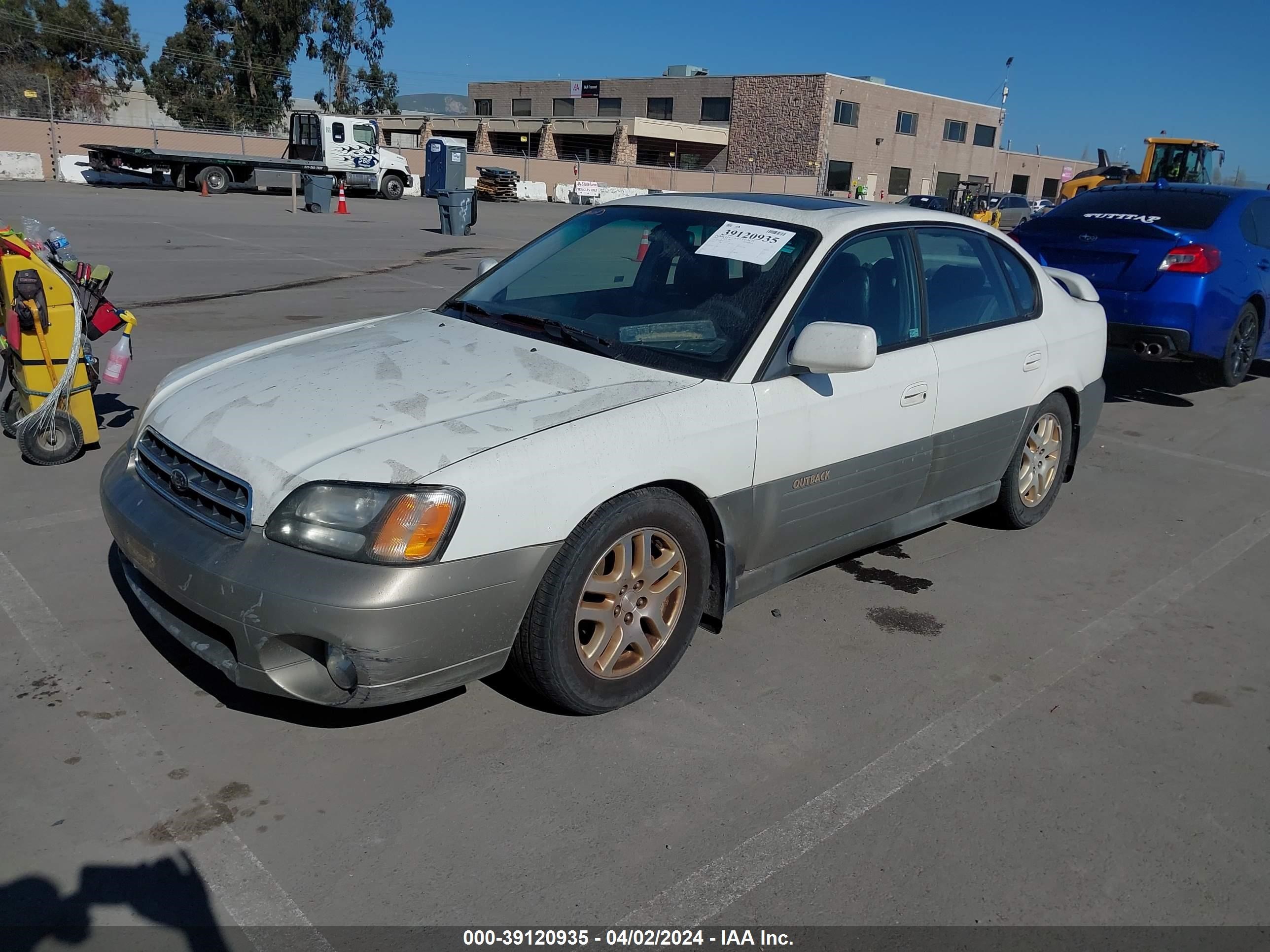 Photo 1 VIN: 4S3BE6866Y7211759 - SUBARU OUTBACK 