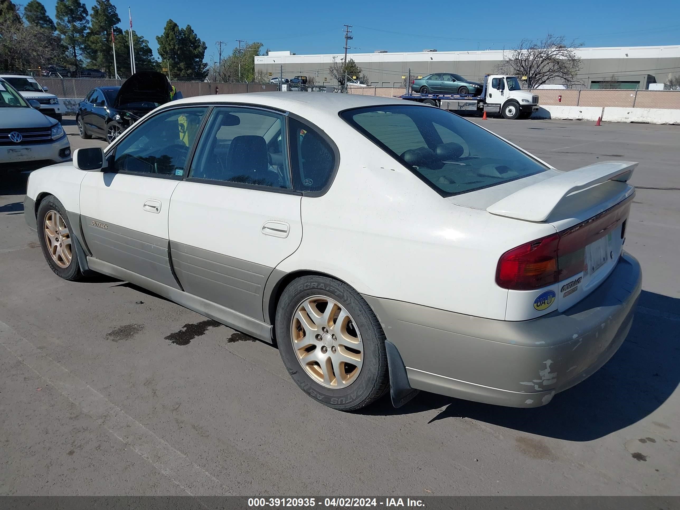 Photo 2 VIN: 4S3BE6866Y7211759 - SUBARU OUTBACK 