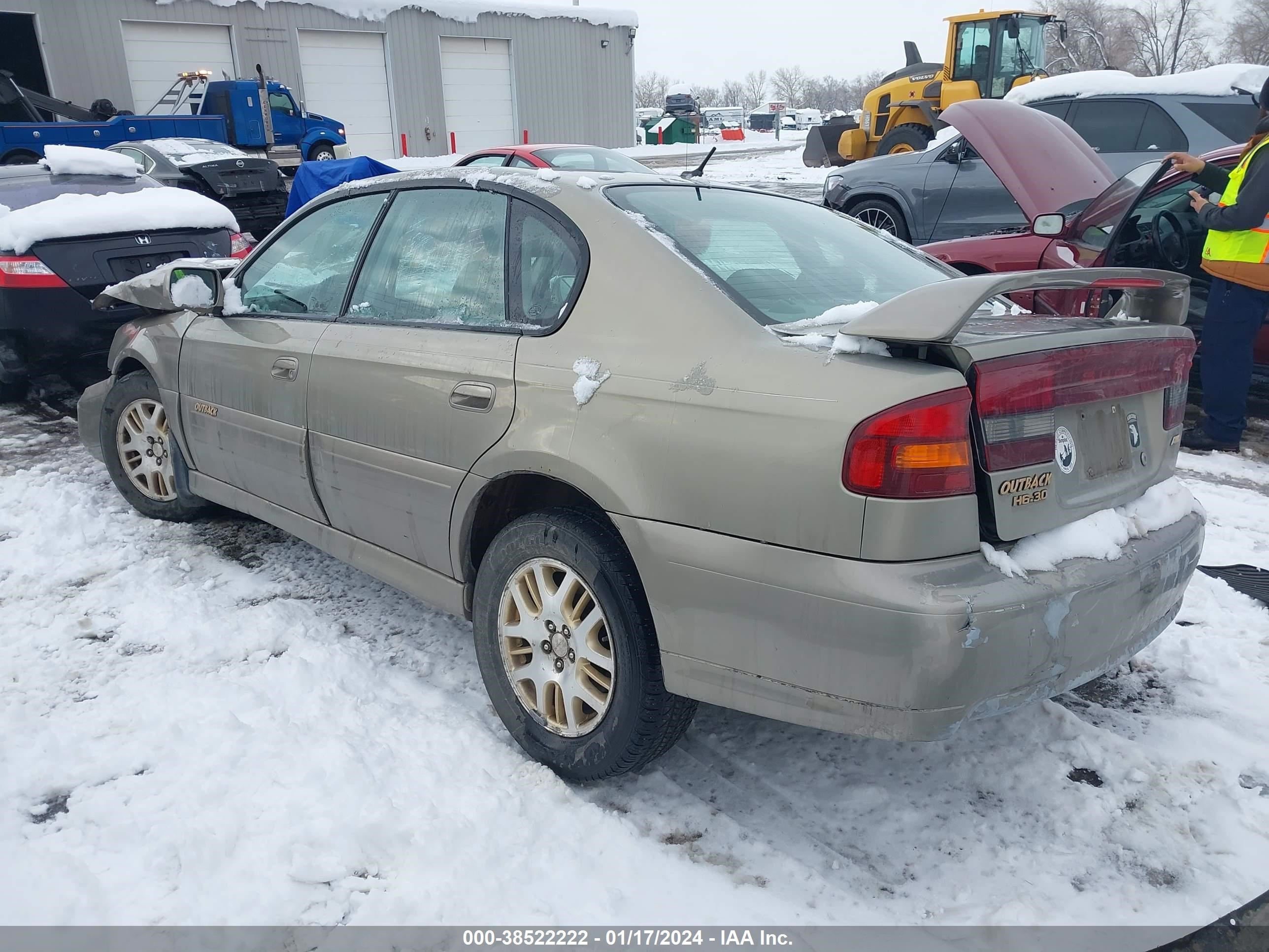 Photo 2 VIN: 4S3BE896437209043 - SUBARU LEGACY 