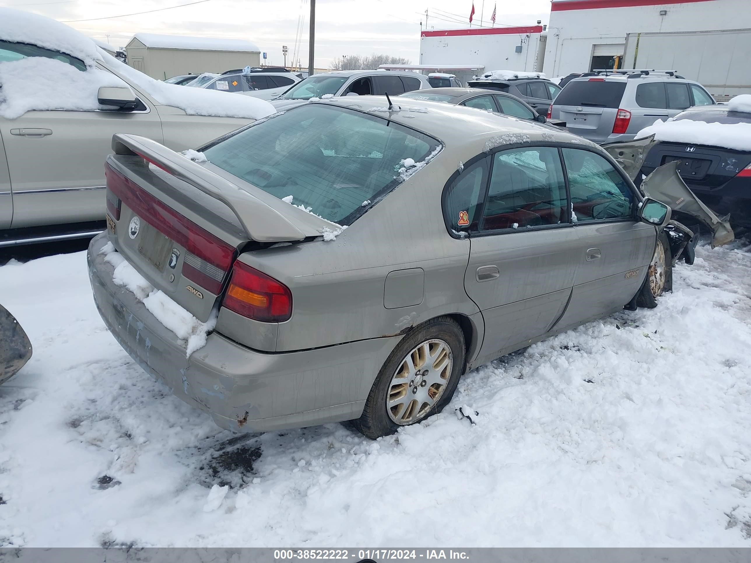 Photo 3 VIN: 4S3BE896437209043 - SUBARU LEGACY 