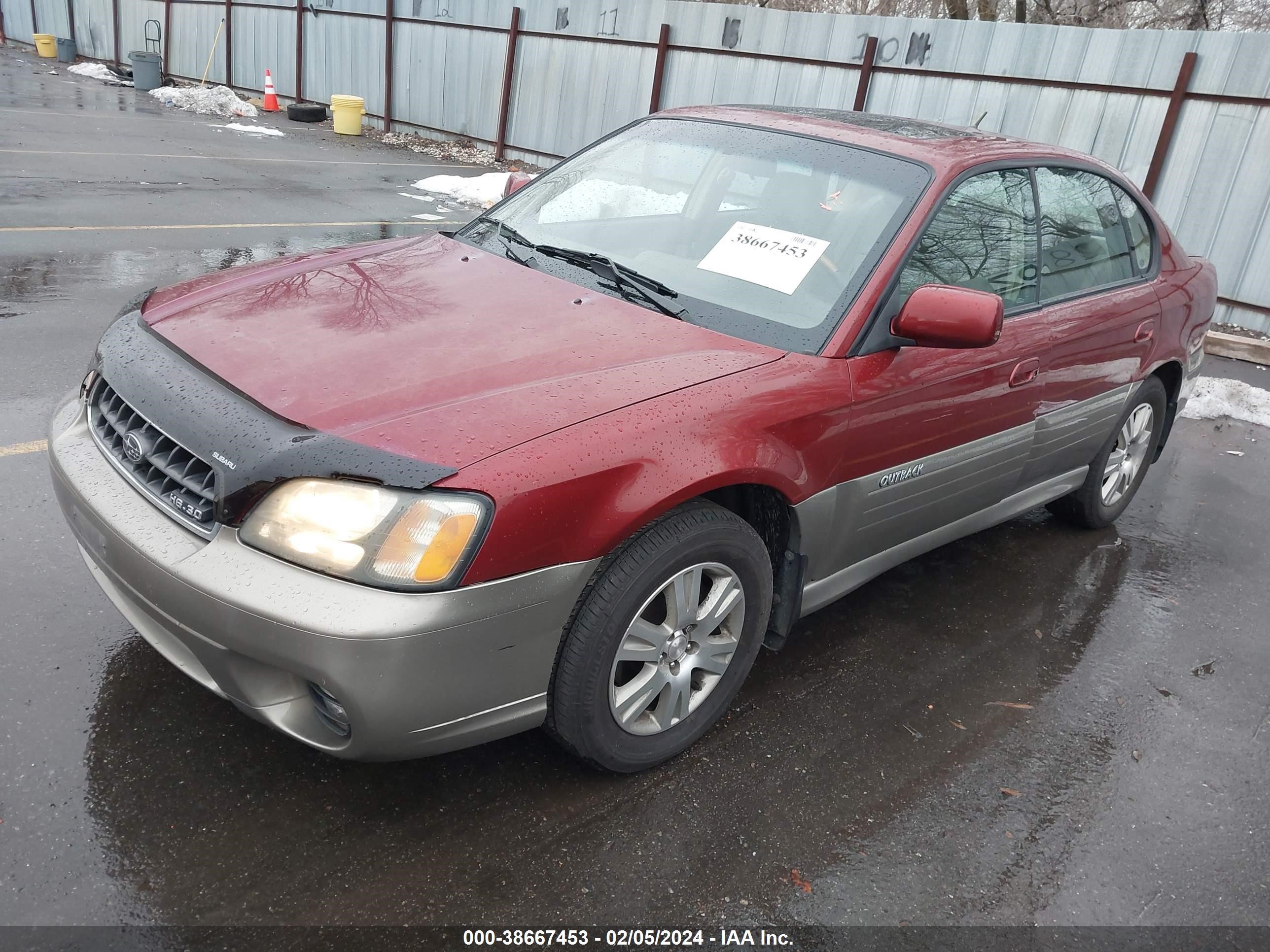 Photo 1 VIN: 4S3BE896647200782 - SUBARU OUTBACK 