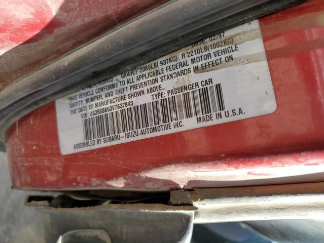 Photo 13 VIN: 4S3BG6853V7637843 - SUBARU LEGACY OUT 