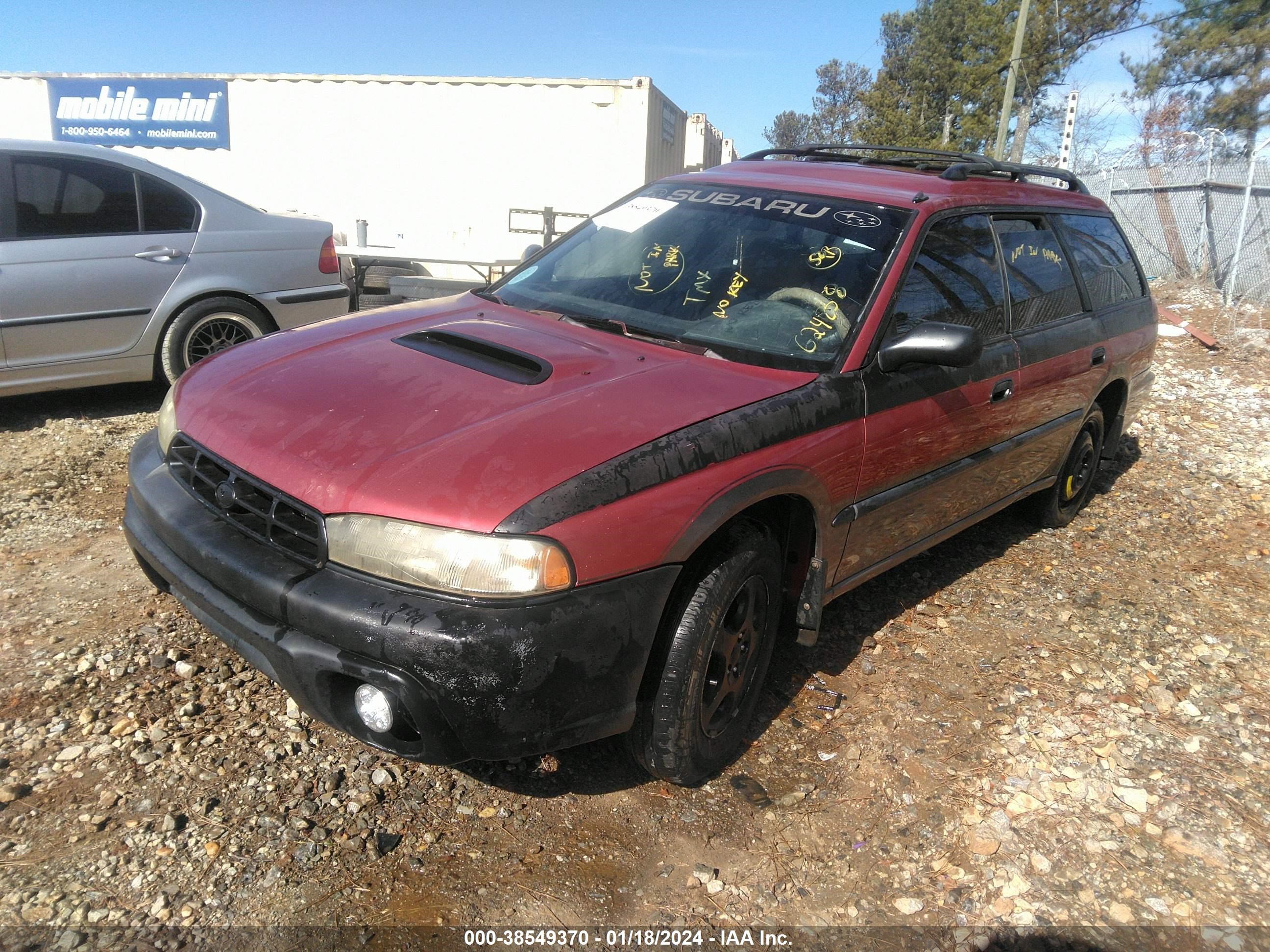 Photo 2 VIN: 4S3BG6856V7624858 - SUBARU LEGACY 