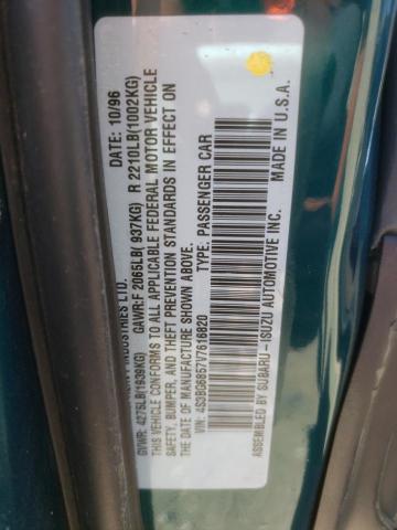 Photo 11 VIN: 4S3BG6857V7616820 - SUBARU LEGACY OUT 