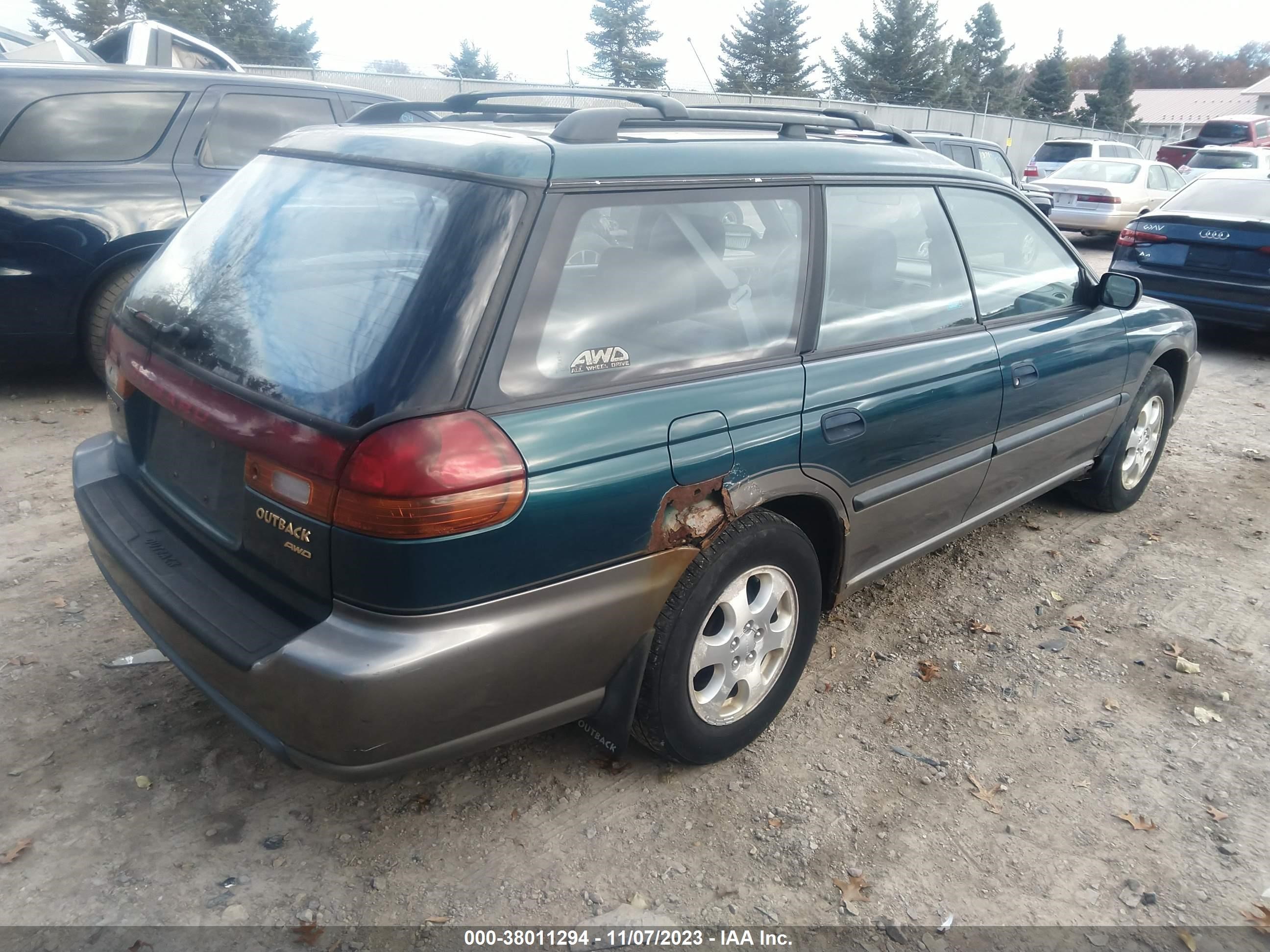 Photo 3 VIN: 4S3BG6857W7604362 - SUBARU LEGACY 