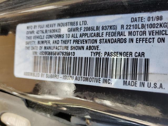 Photo 11 VIN: 4S3BG6858W7635913 - SUBARU LEGACY 