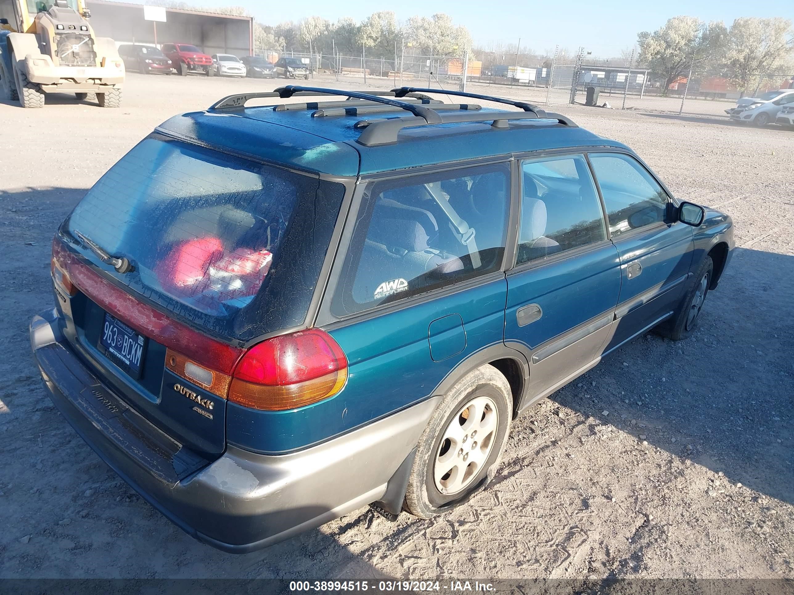 Photo 3 VIN: 4S3BG685XW7624542 - SUBARU LEGACY 