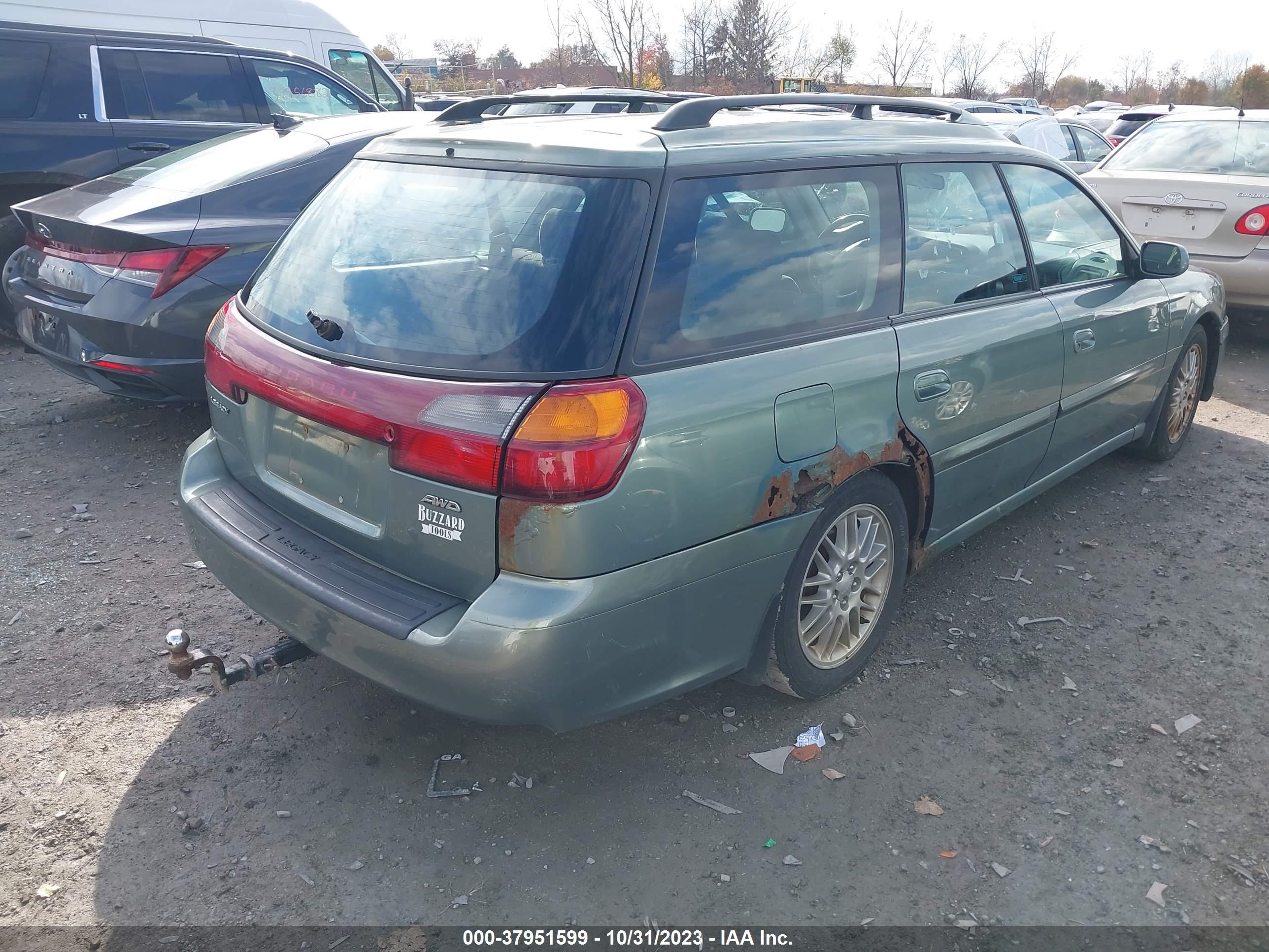 Photo 3 VIN: 4S3BH625347304854 - SUBARU LEGACY 