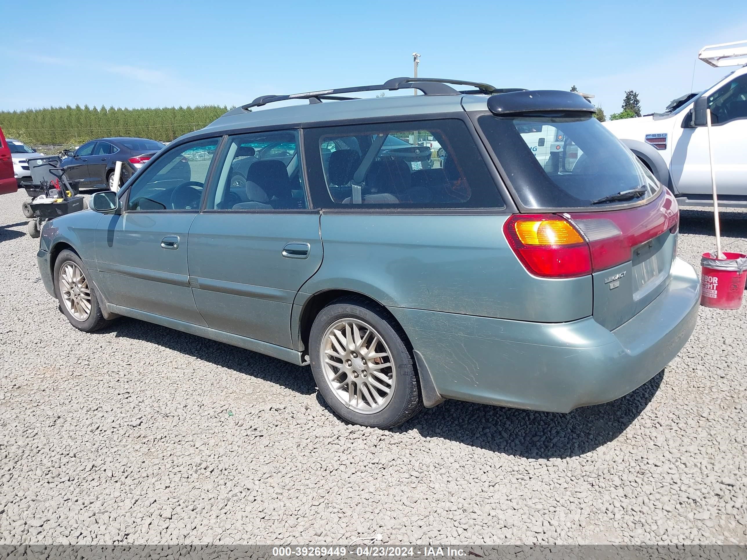 Photo 2 VIN: 4S3BH635037309961 - SUBARU LEGACY 