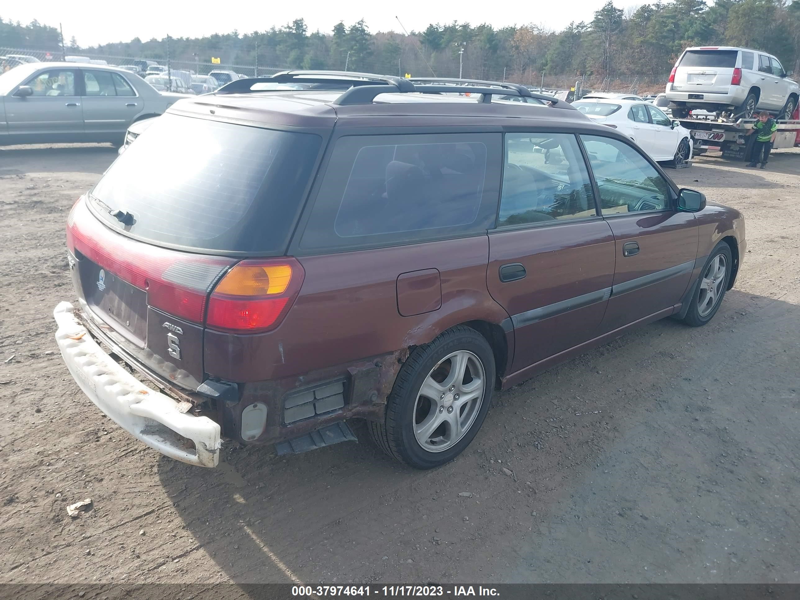 Photo 3 VIN: 4S3BH6351Y7302461 - SUBARU LEGACY 